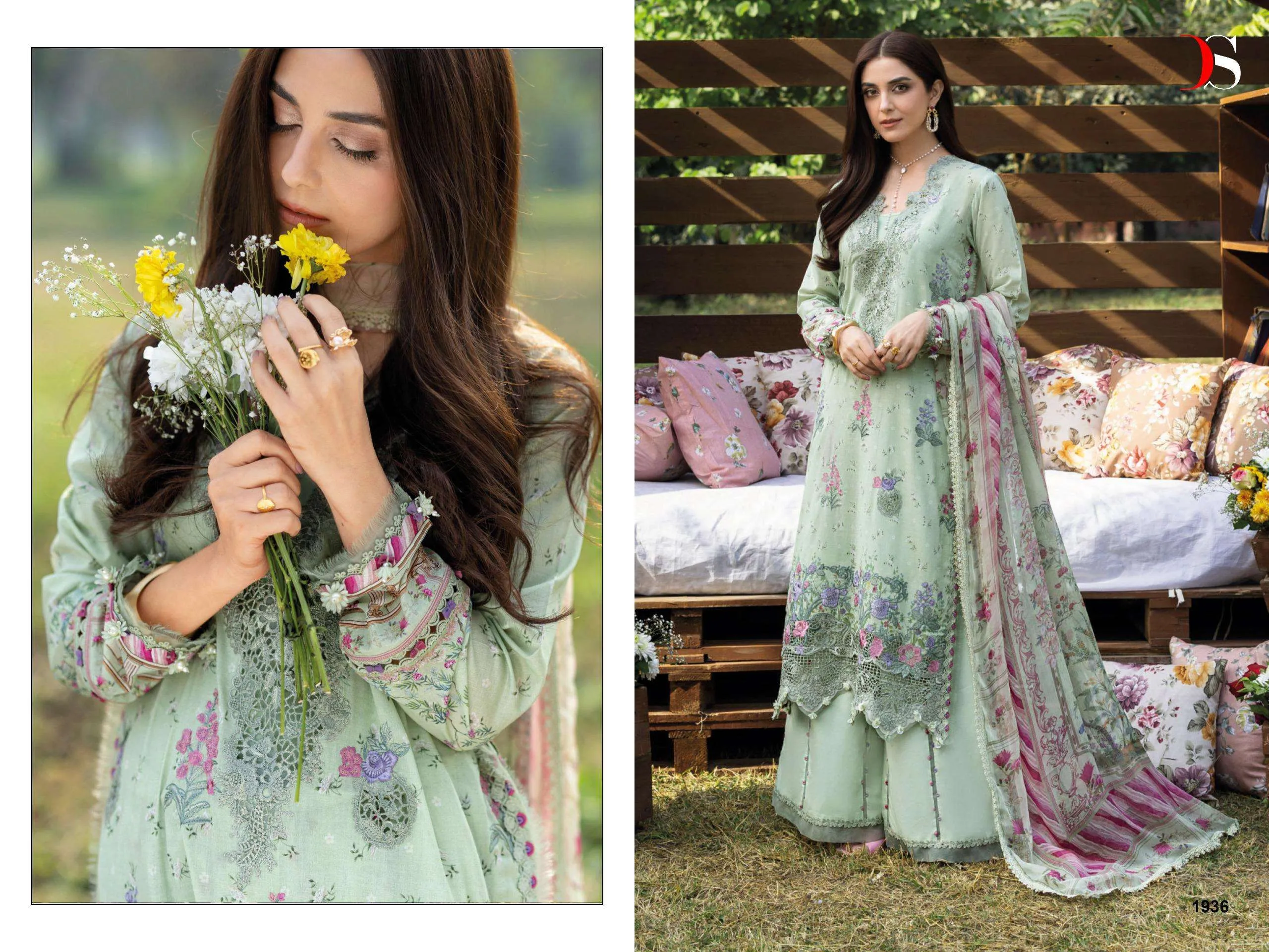 Deepsy Suits Elaf Chikankari