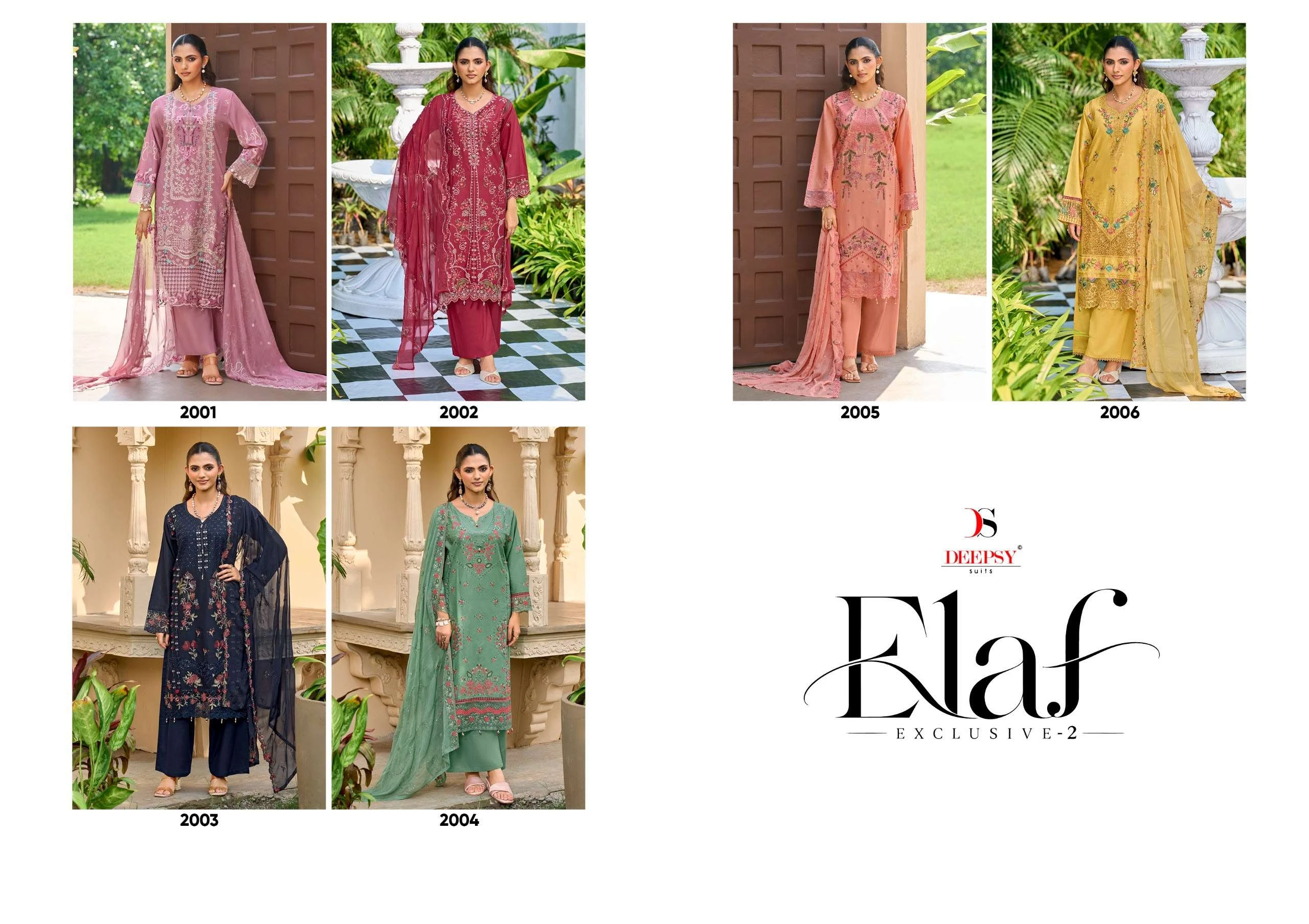 Deepsy Suits Elaf Exclusive Vol 2