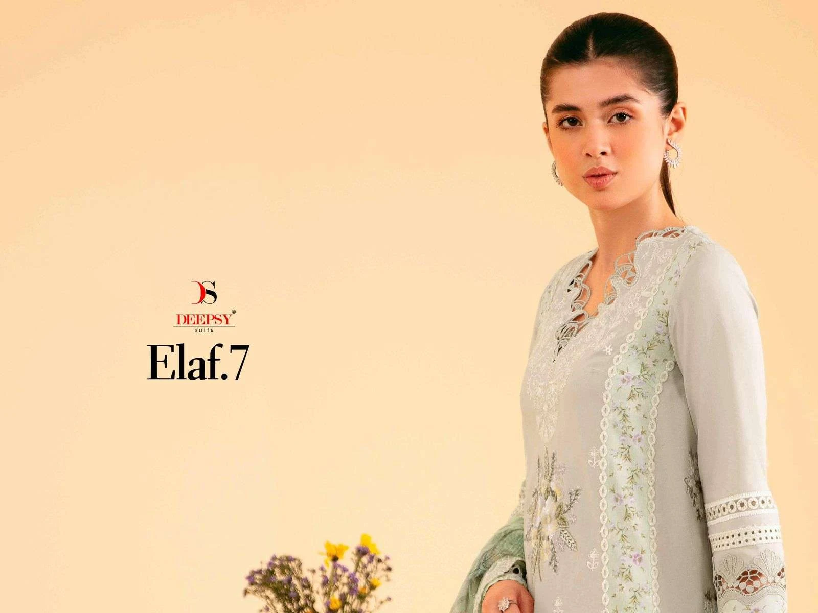 Deepsy Suits Elaf Luxury Lawn Collection Vol 7