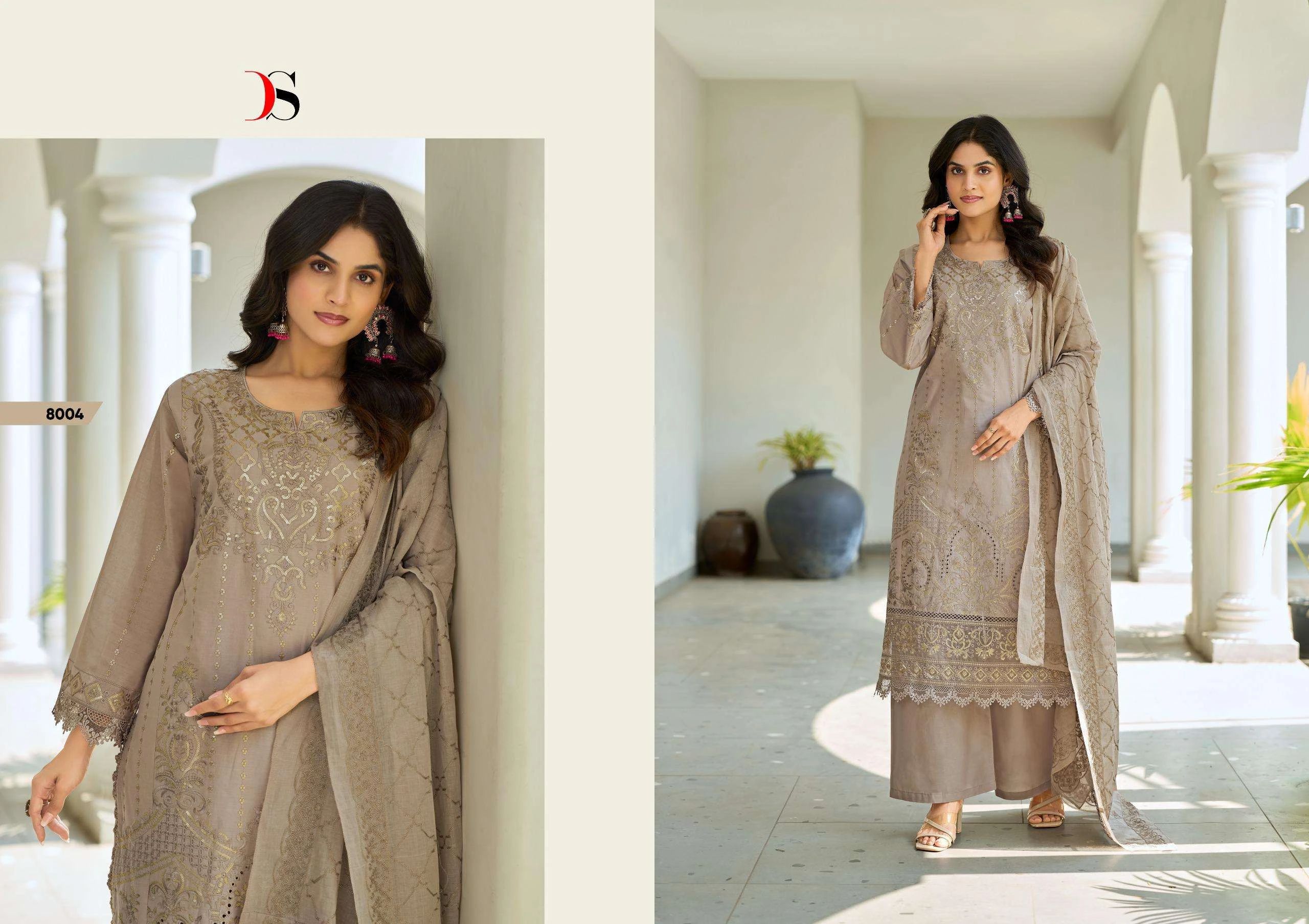 Deepsy Suits Elaf Luxury Lawn Collection Vol 8