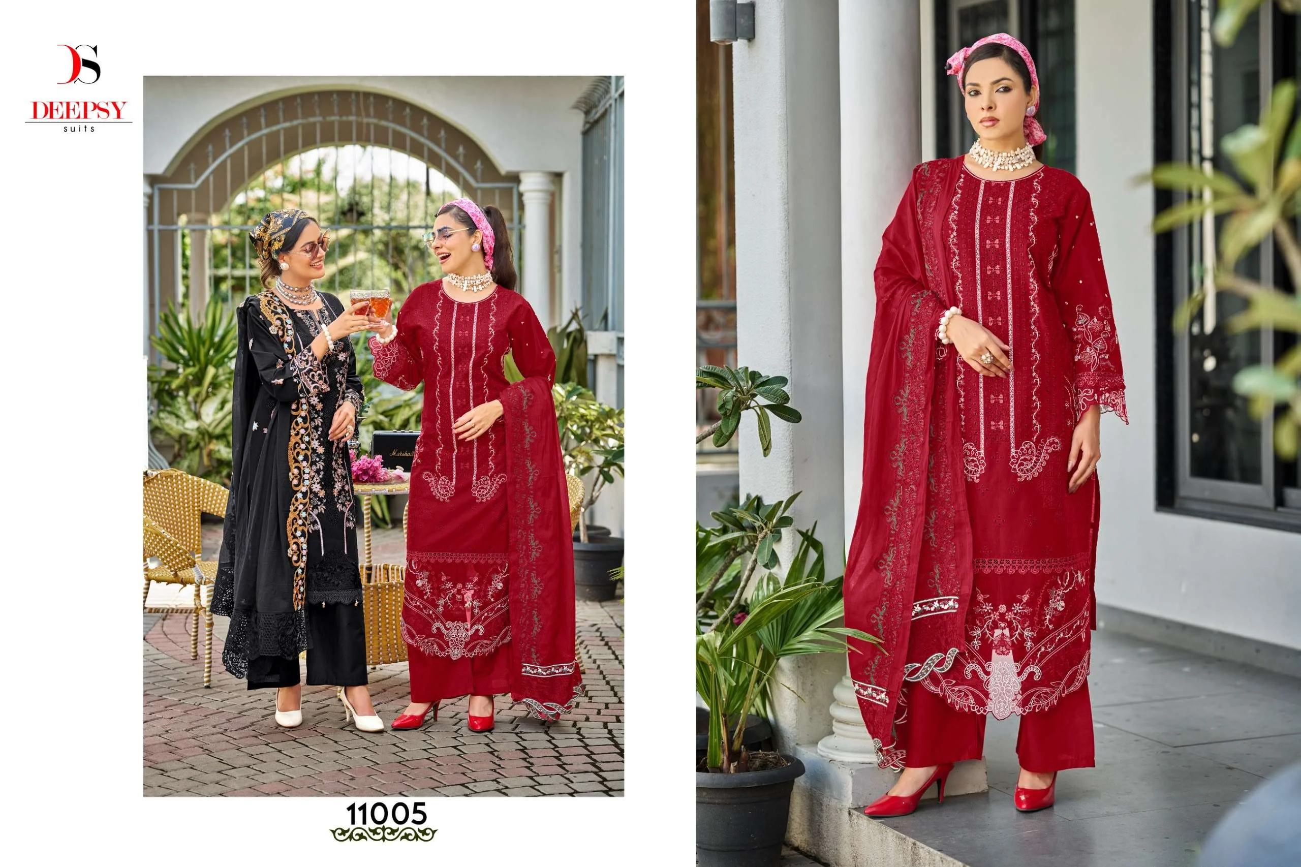 Deepsy Suits Elaf Premium Luxury Lawn Collection Vol 11