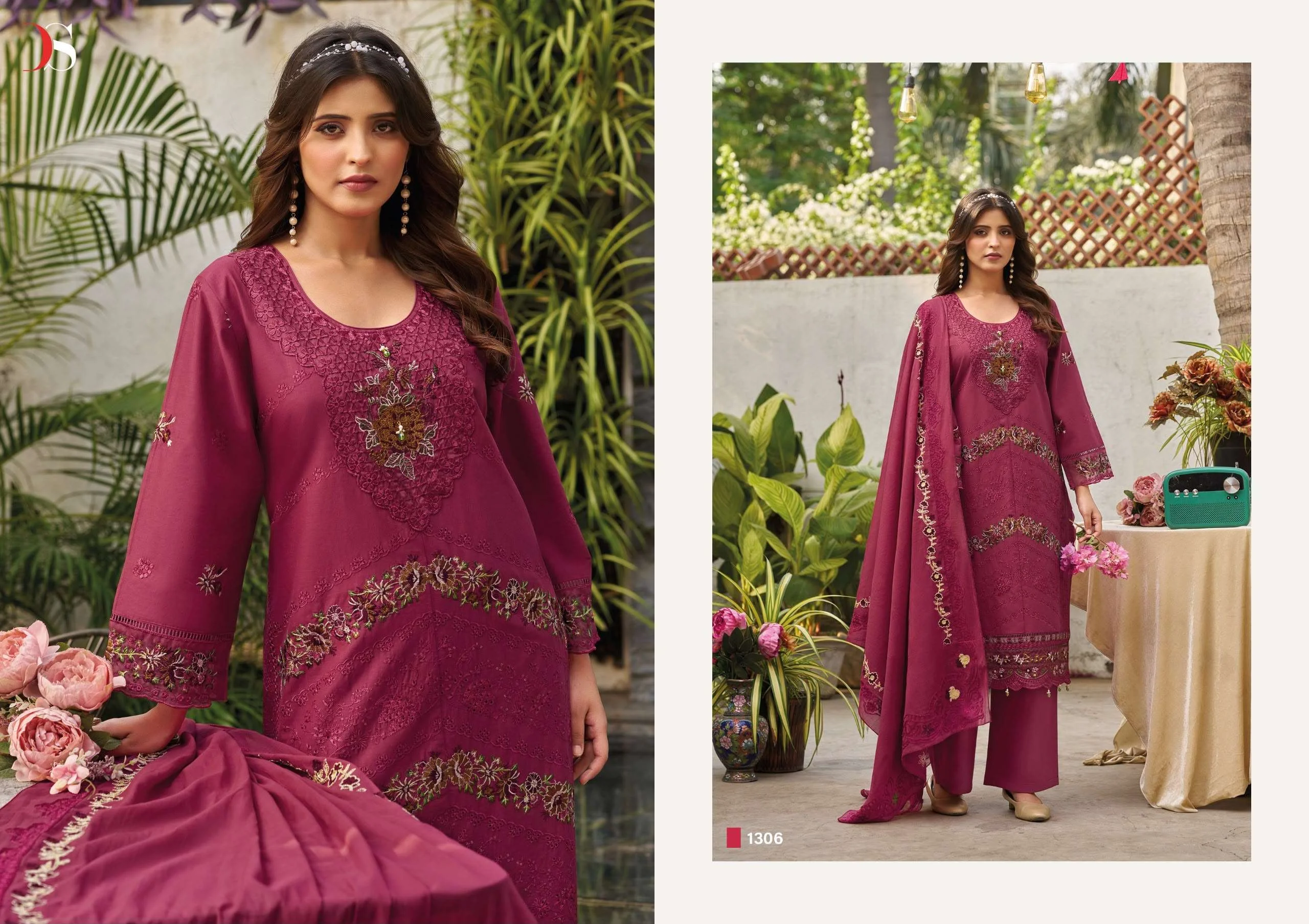 Deepsy Suits Elaf Premium Luxury Lawn Collection Vol 13