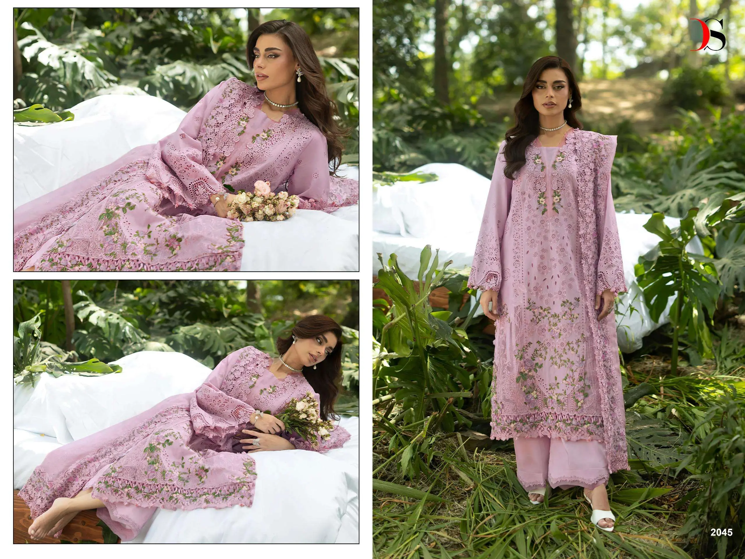 Deepsy Suits Elaf Premium Luxury Lawn Collection Vol 6