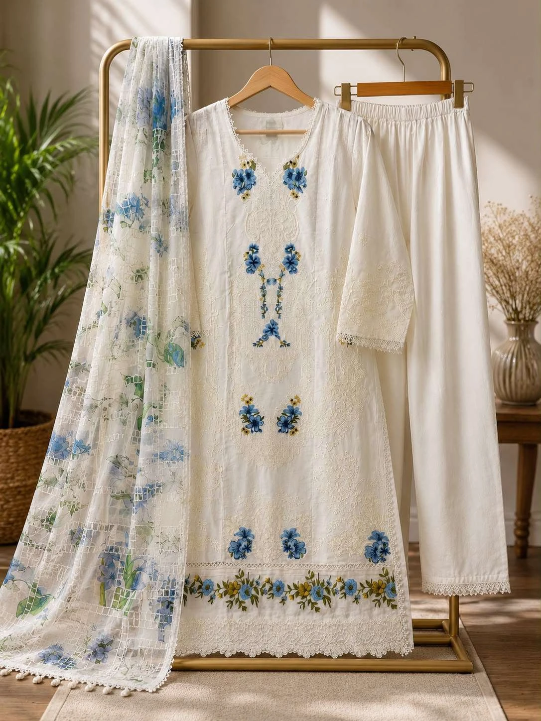 Deepsy Suits Elaf Premium Luxury Lawn Ready Made Collection Collection Vol 8