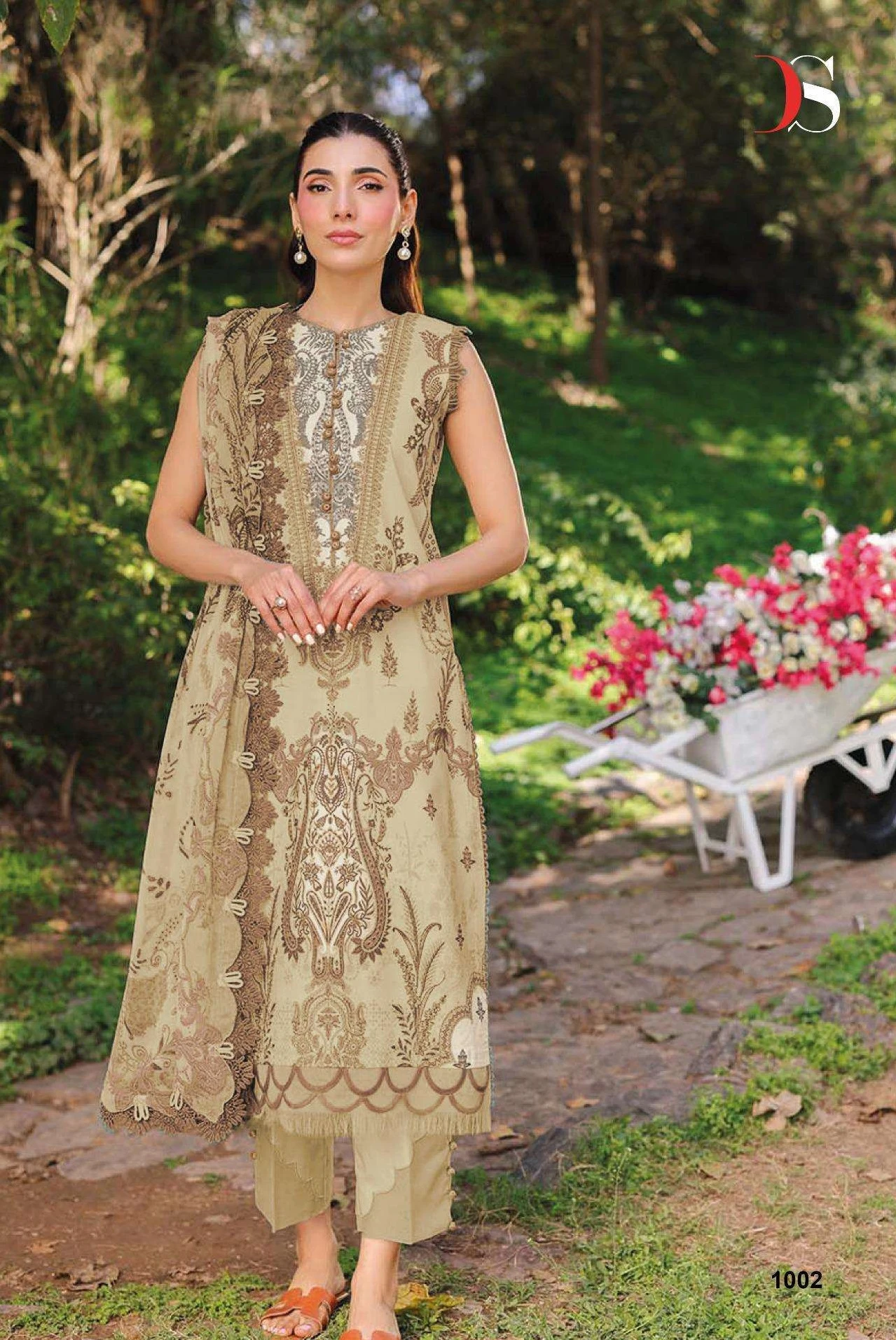 Deepsy Suits Jade Bliss Lawn 25 Vol 2