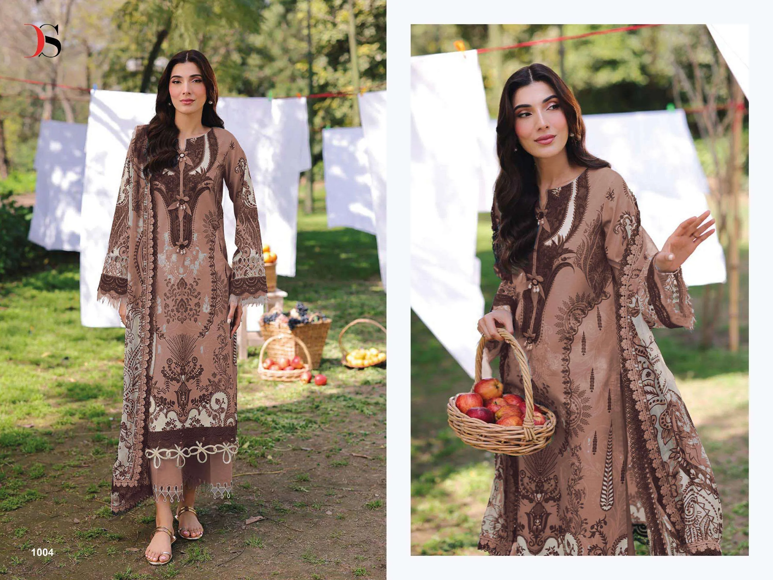 Deepsy Suits Jade Bliss Lawn 25 Vol 2