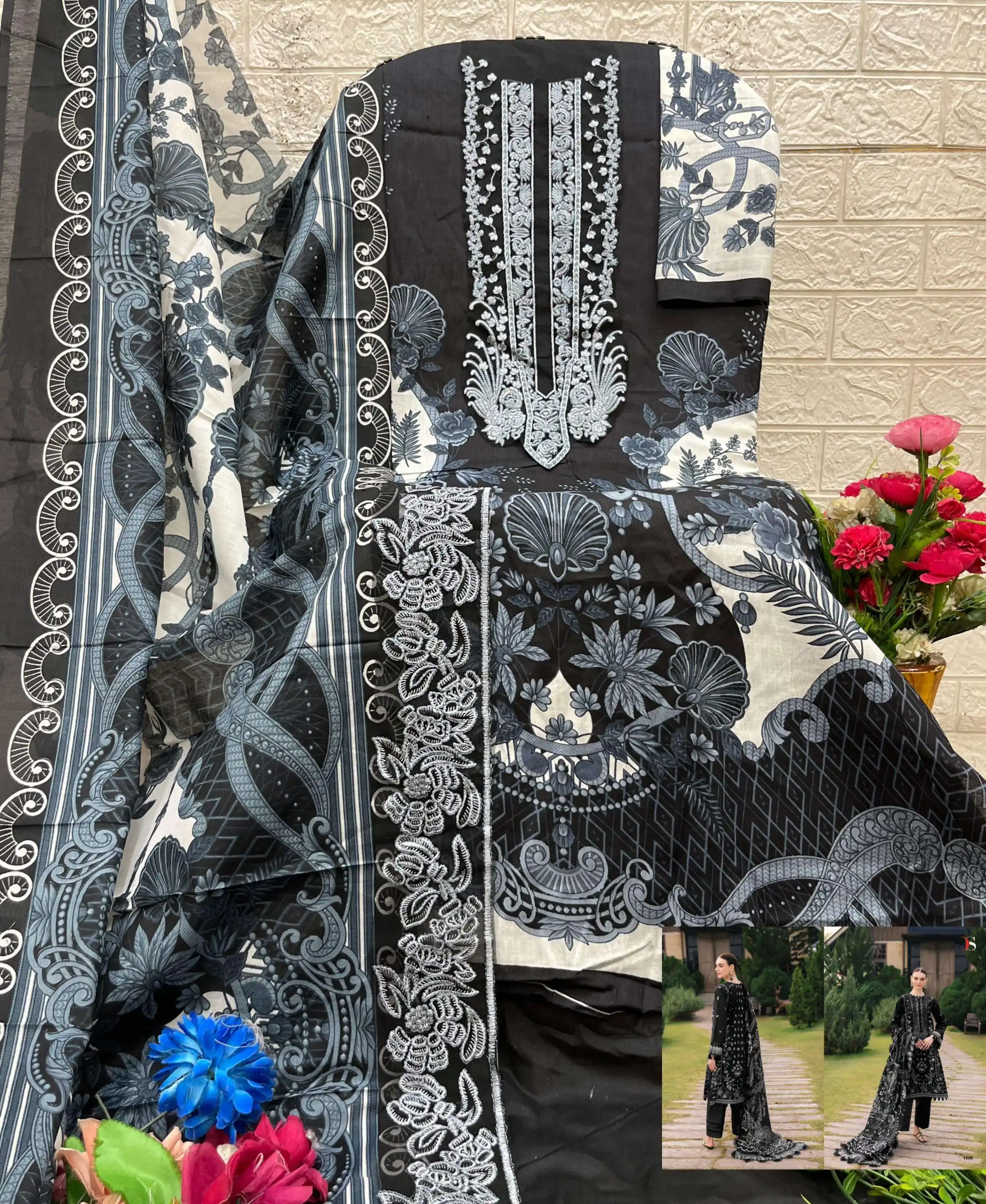 Deepsy Suits Jade Bliss Lawn 25 Vol 2