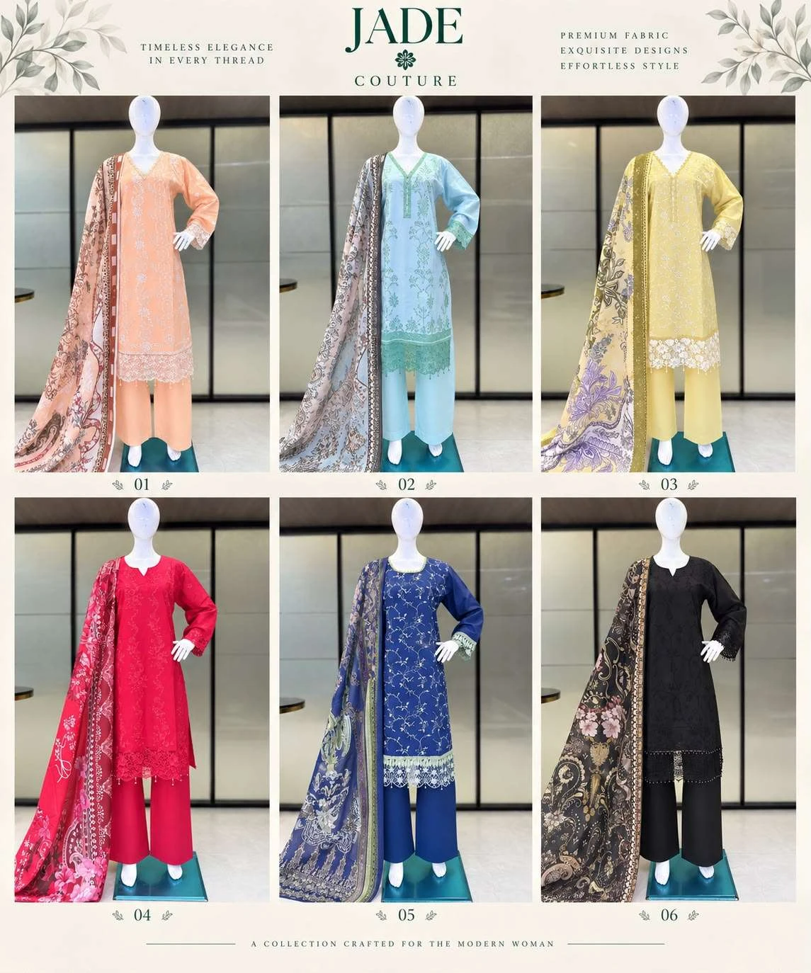 Deepsy Suits Jade Couture Ready Made Collection - Readymade Dress
