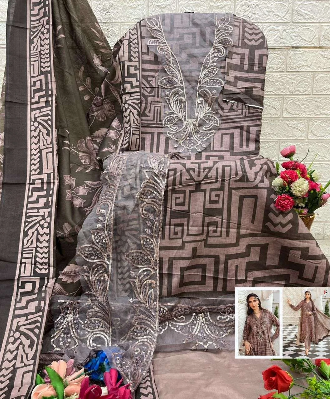 Deepsy Suits Maria B M Prints 25 Vol 5