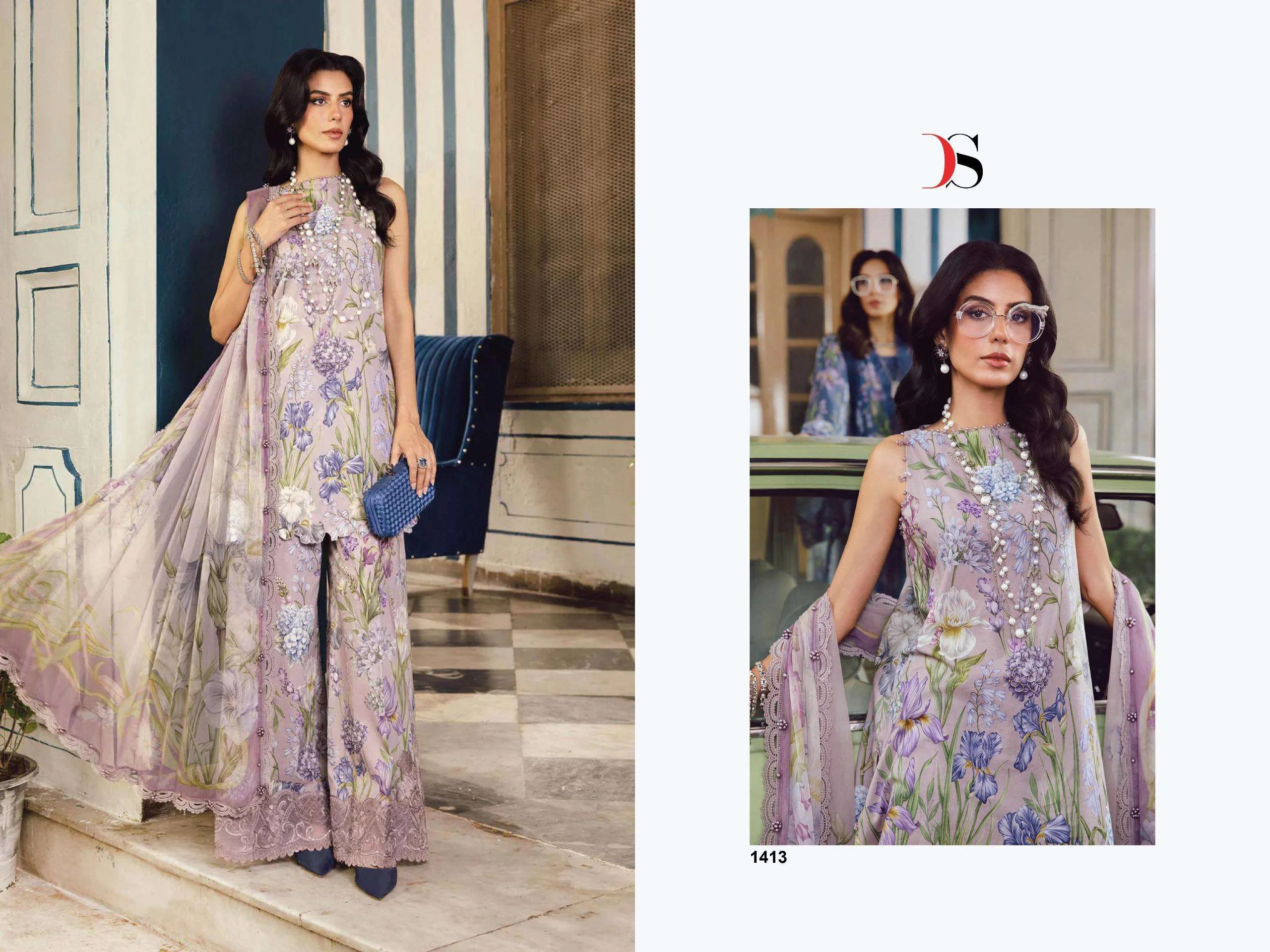 Deepsy Suits Maria B M Prints 25 Vol 5