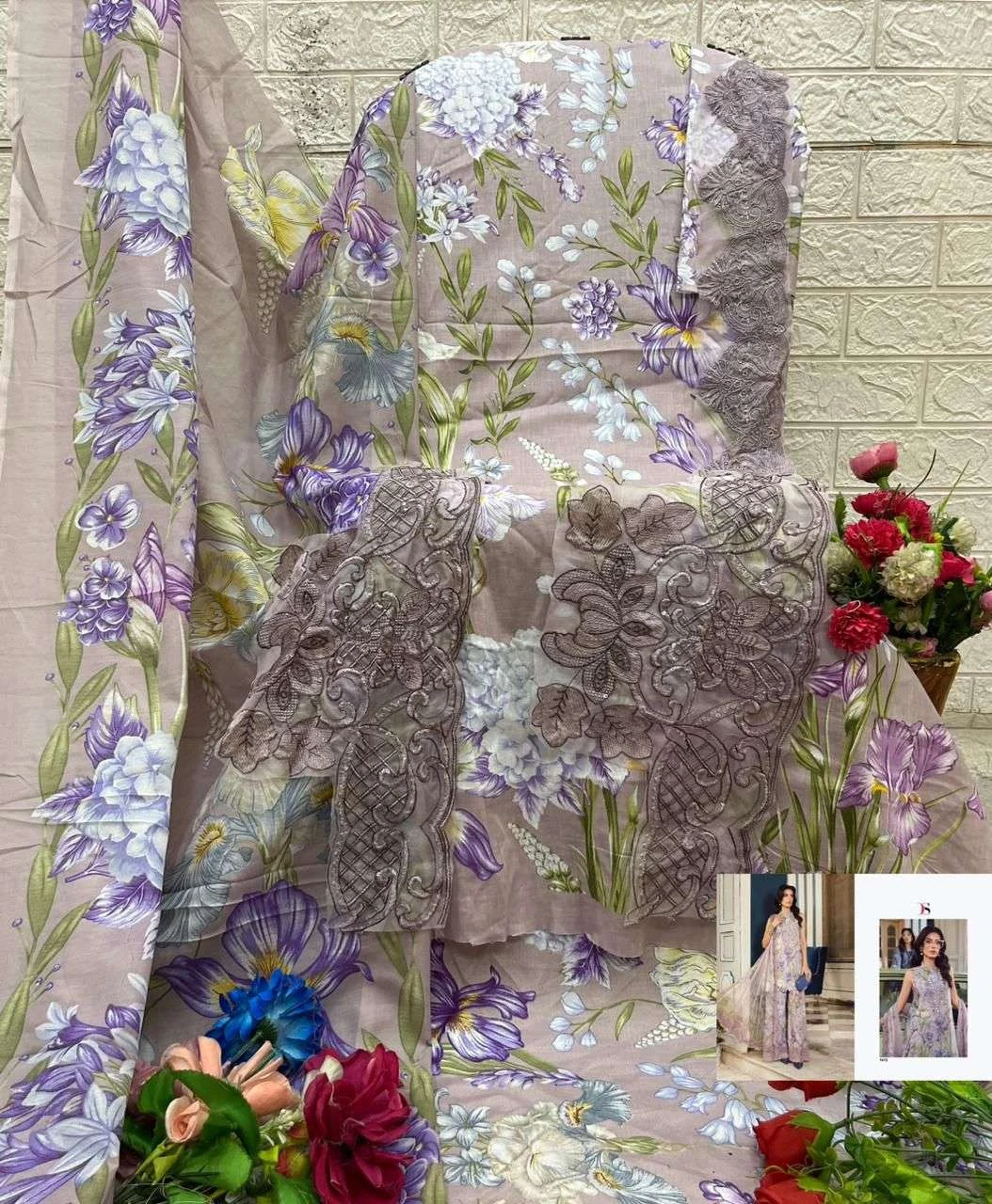 Deepsy Suits Maria B M Prints 25 Vol 5