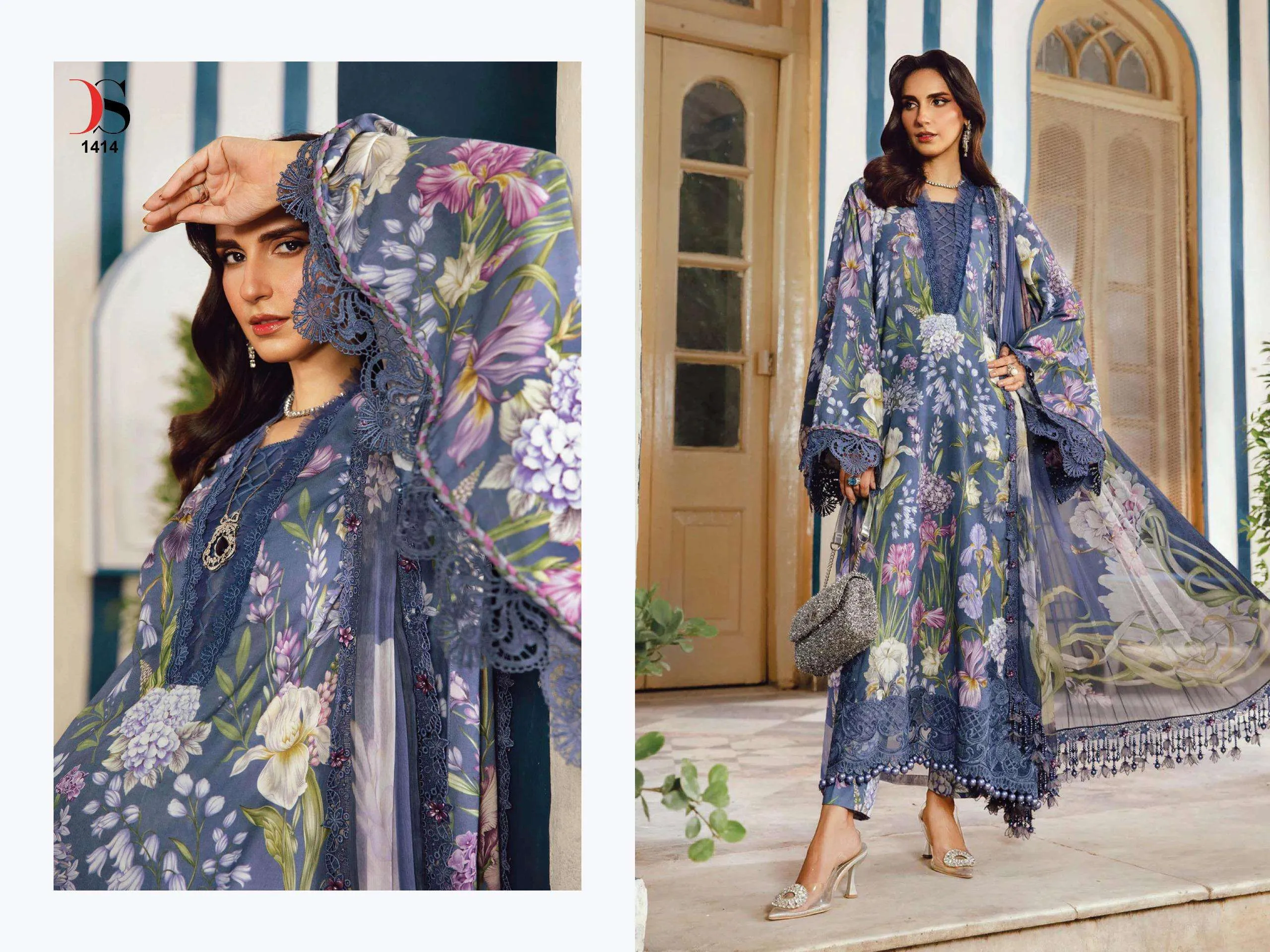 Deepsy Suits Maria B M Prints 25 Vol 5