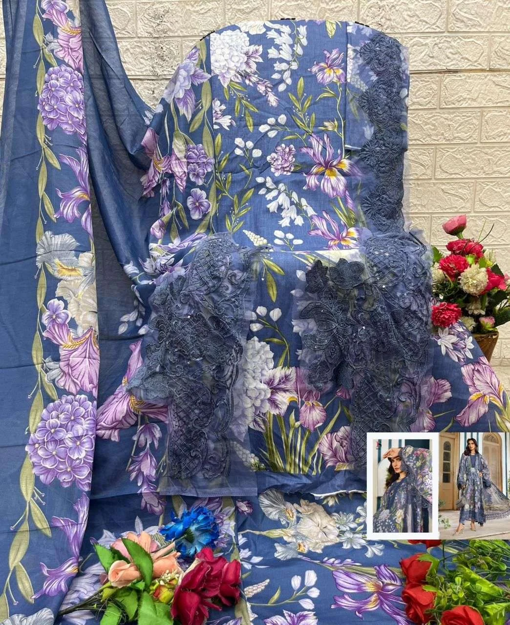 Deepsy Suits Maria B M Prints 25 Vol 5