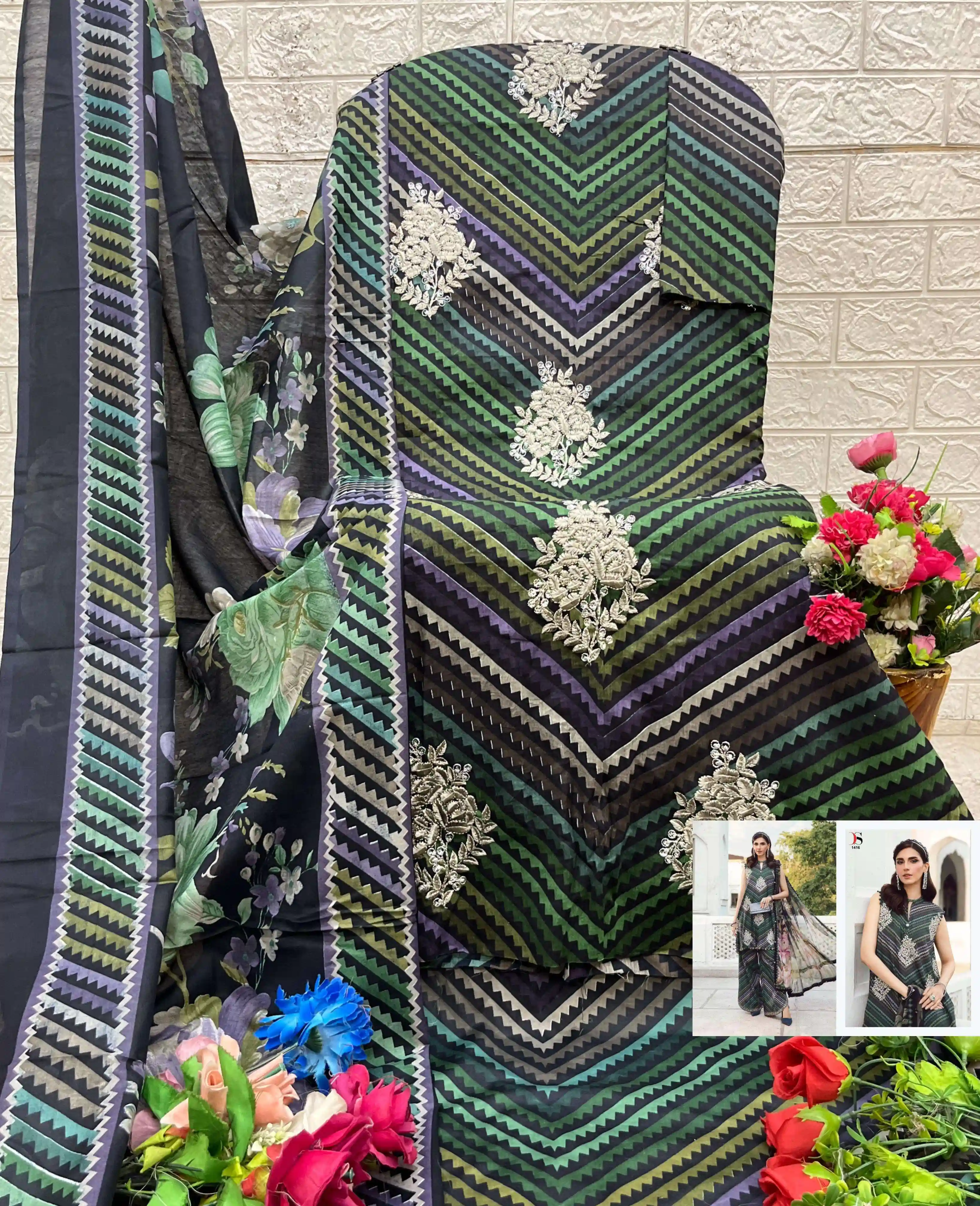 Deepsy Suits Maria B M Prints 25 Vol 5