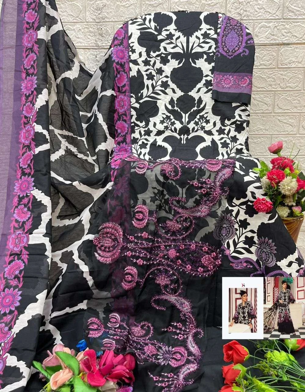 Deepsy Suits Maria B M Prints 25 Vol 5