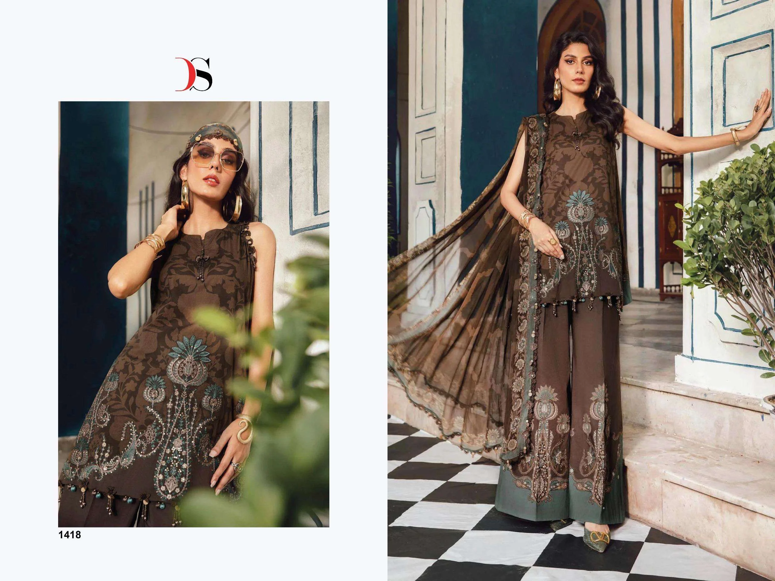 Deepsy Suits Maria B M Prints 25 Vol 5