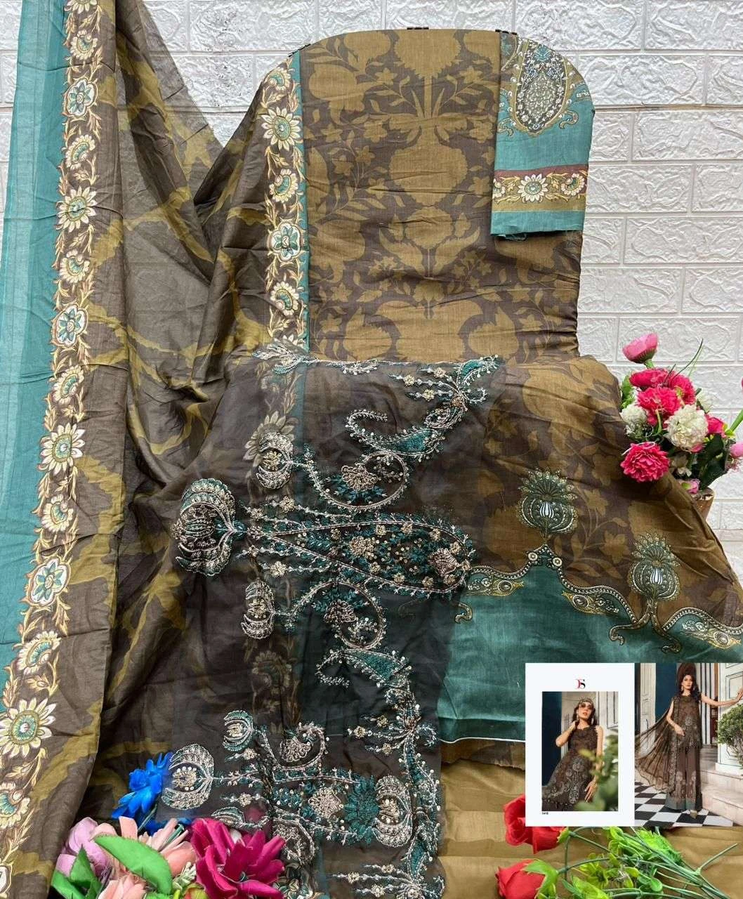 Deepsy Suits Maria B M Prints 25 Vol 5