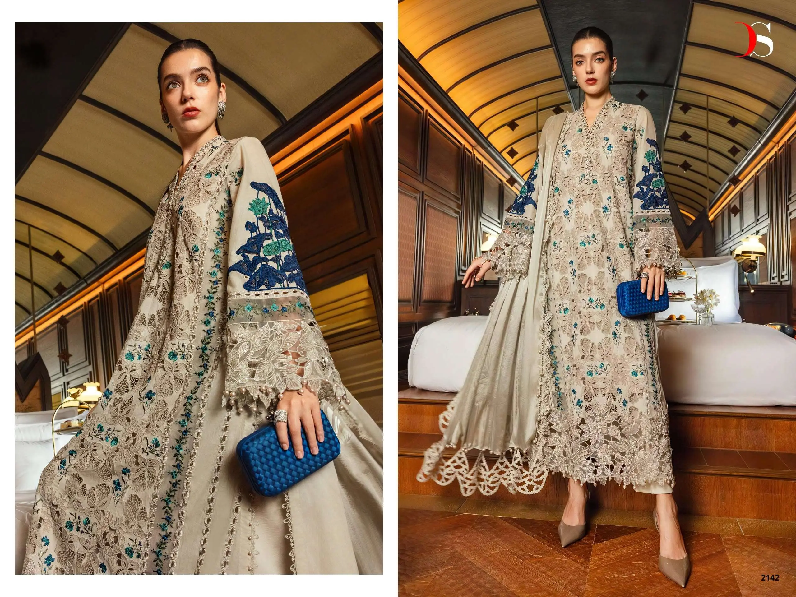 Deepsy Suits Maria B Premium Embroidered Vol 6