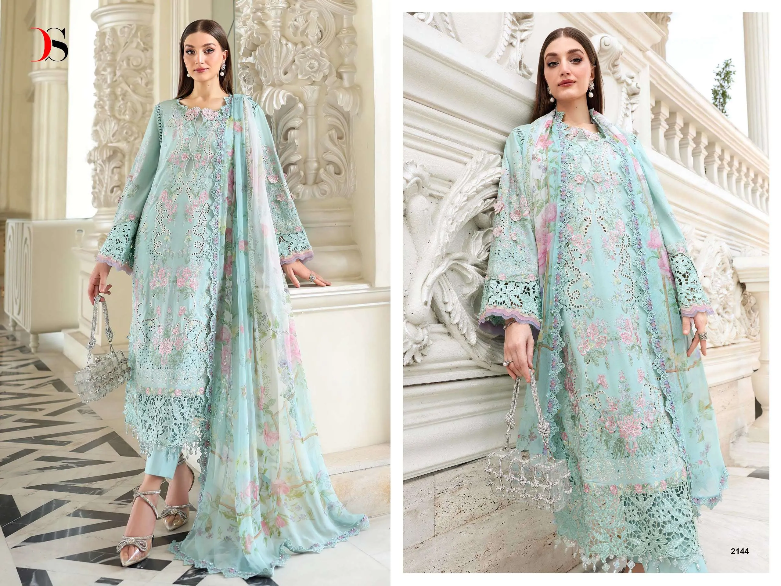 Deepsy Suits Maria B Premium Embroidered Vol 6