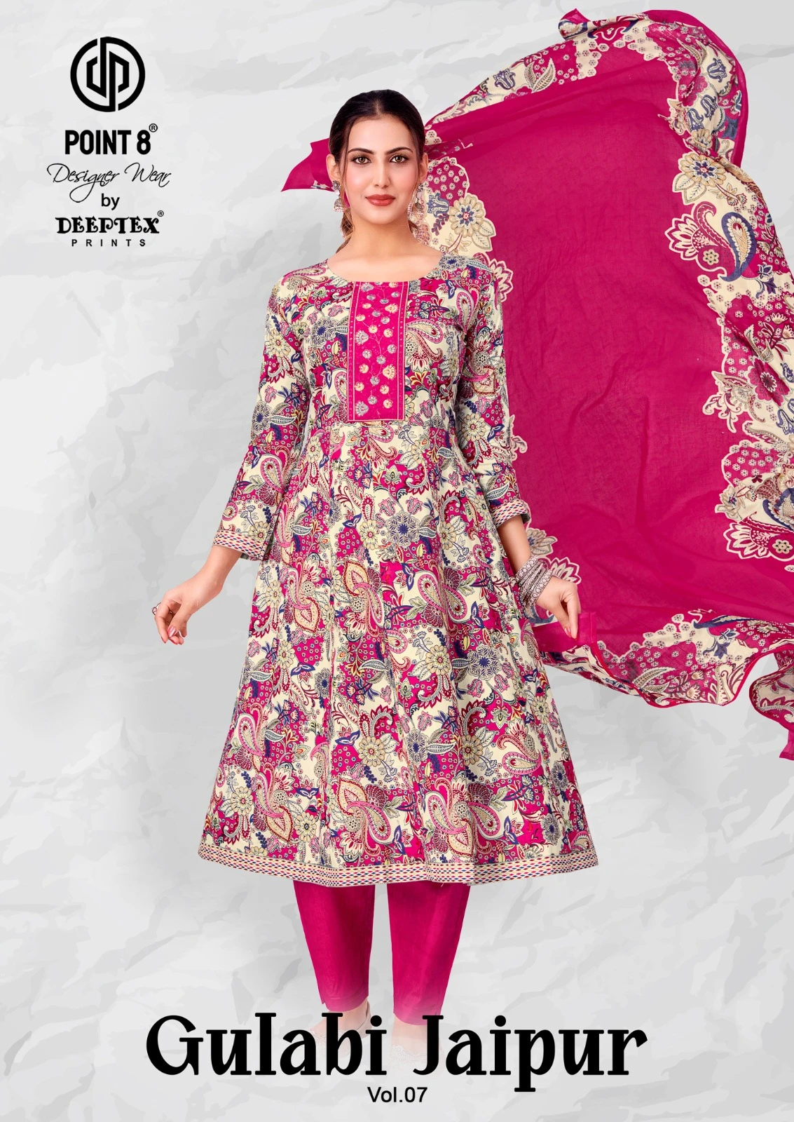 Deeptex Gulabi Jaipur Vol 7 - Readymade Dress