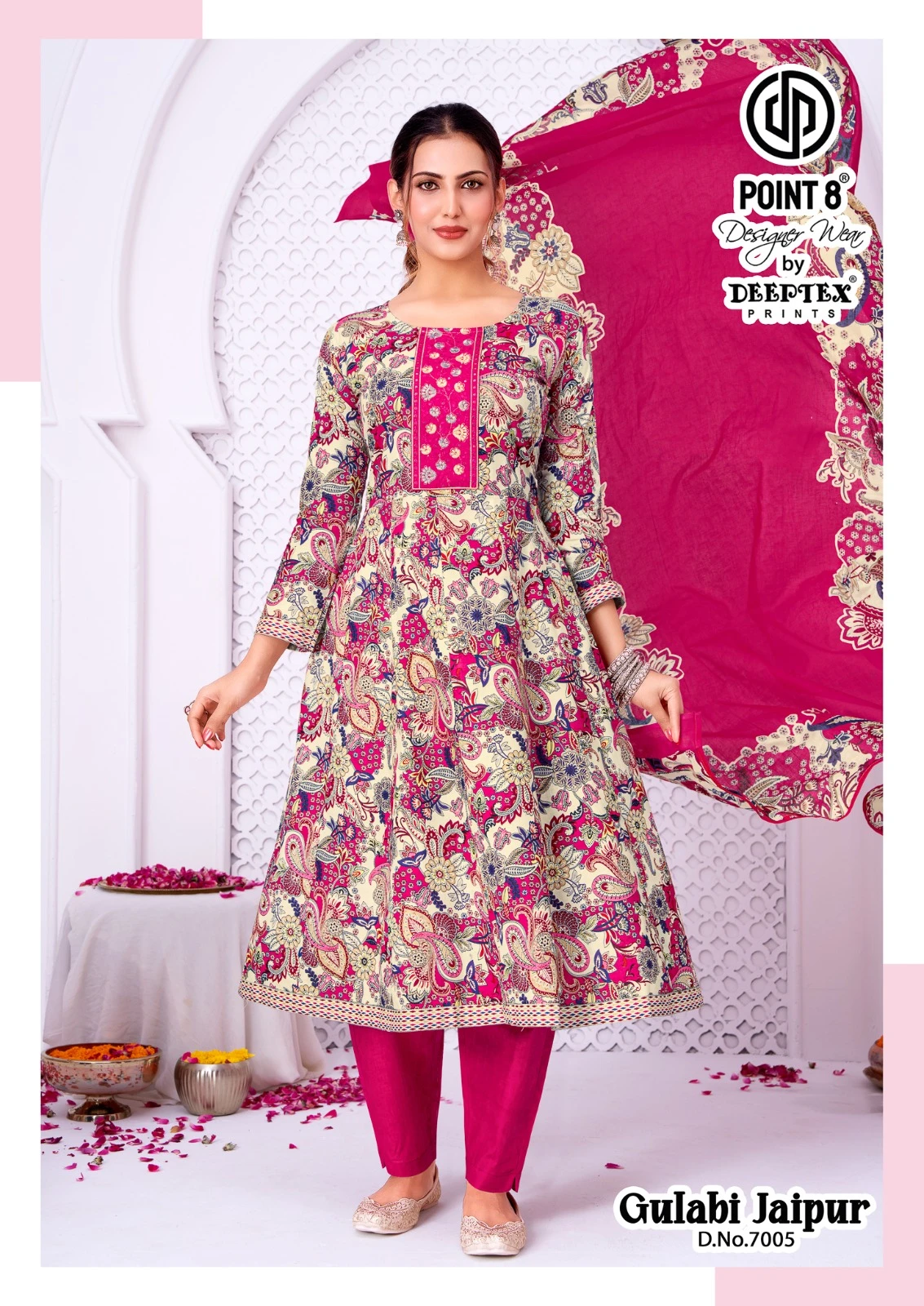 Deeptex Gulabi Jaipur Vol 7 - Readymade Dress