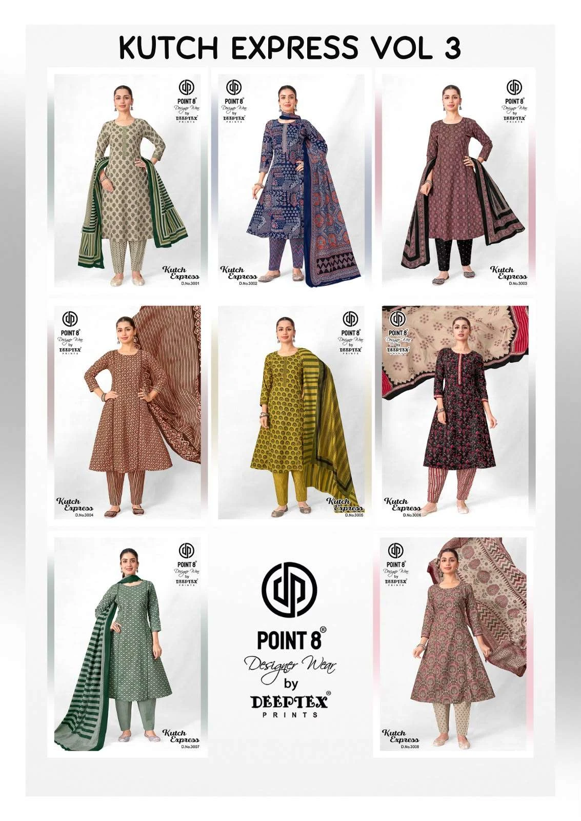 Deeptex Print Kutch Express Vol 3 - Readymade Dress
