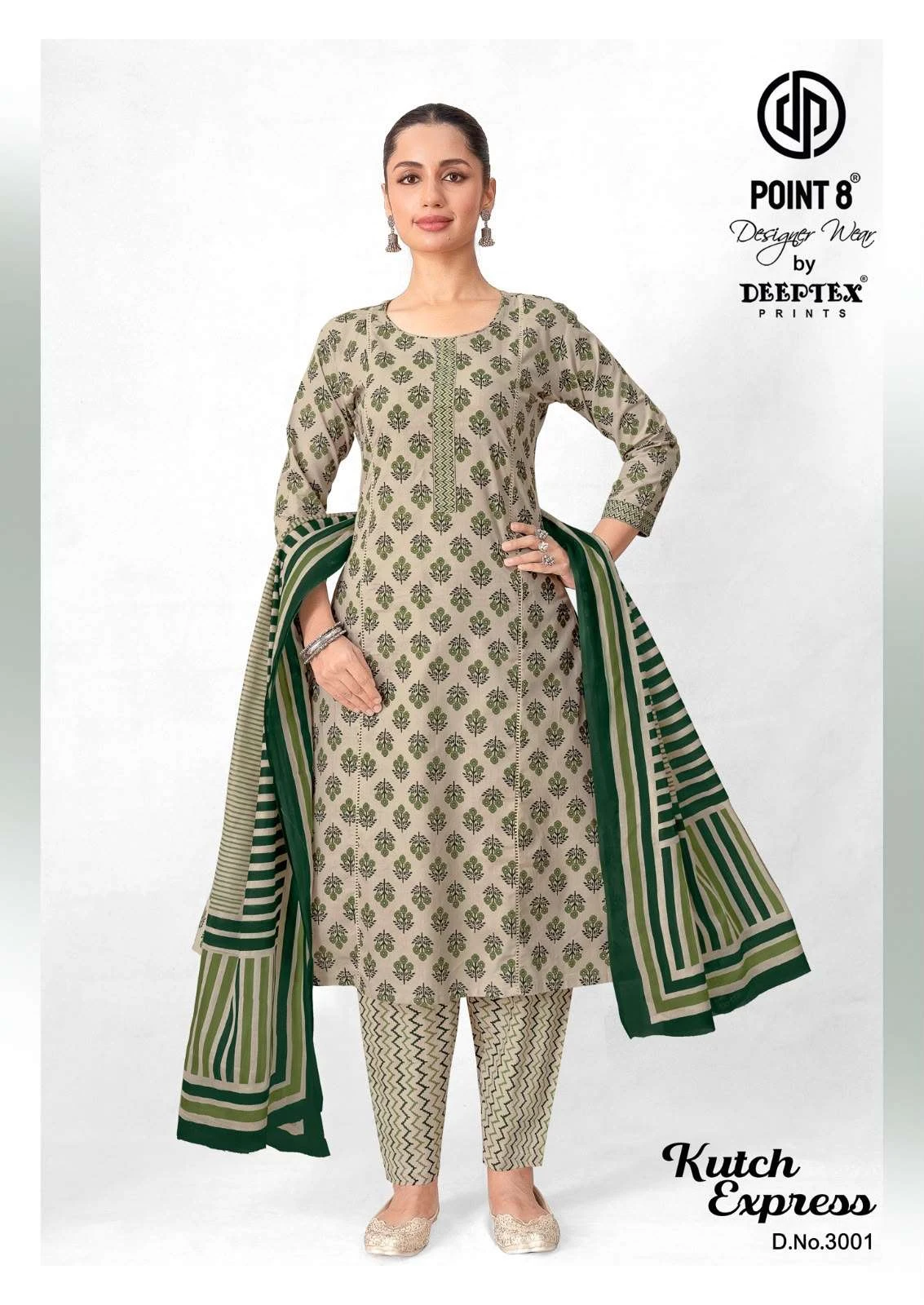 Deeptex Print Kutch Express Vol 3 - Readymade Dress