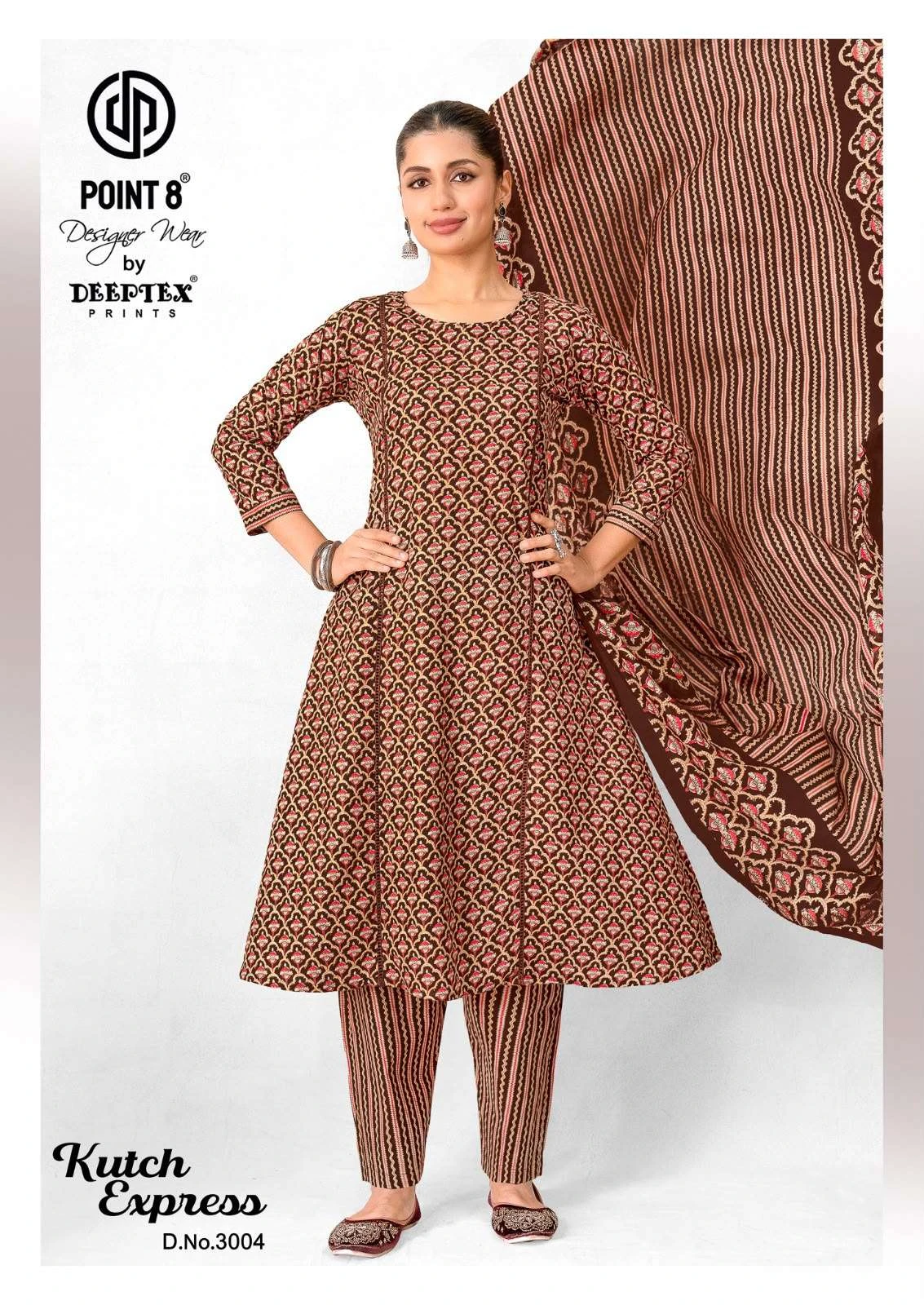 Deeptex Print Kutch Express Vol 3 - Readymade Dress