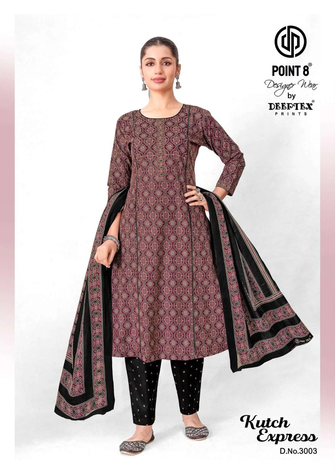Deeptex Print Kutch Express Vol 3 - Readymade Dress