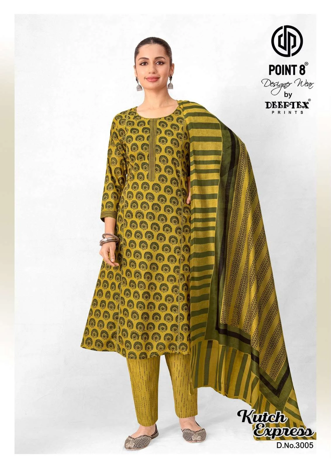 Deeptex Print Kutch Express Vol 3 - Readymade Dress