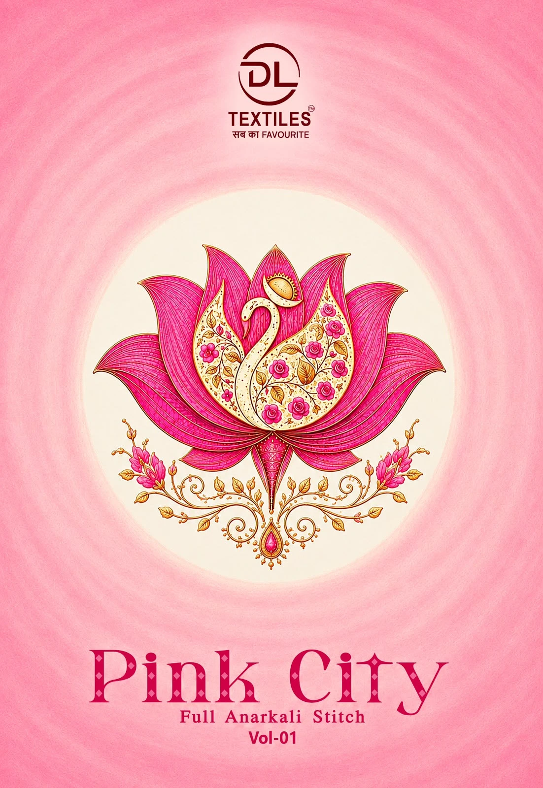 DL Pink City Vol 1 - Readymade Dress