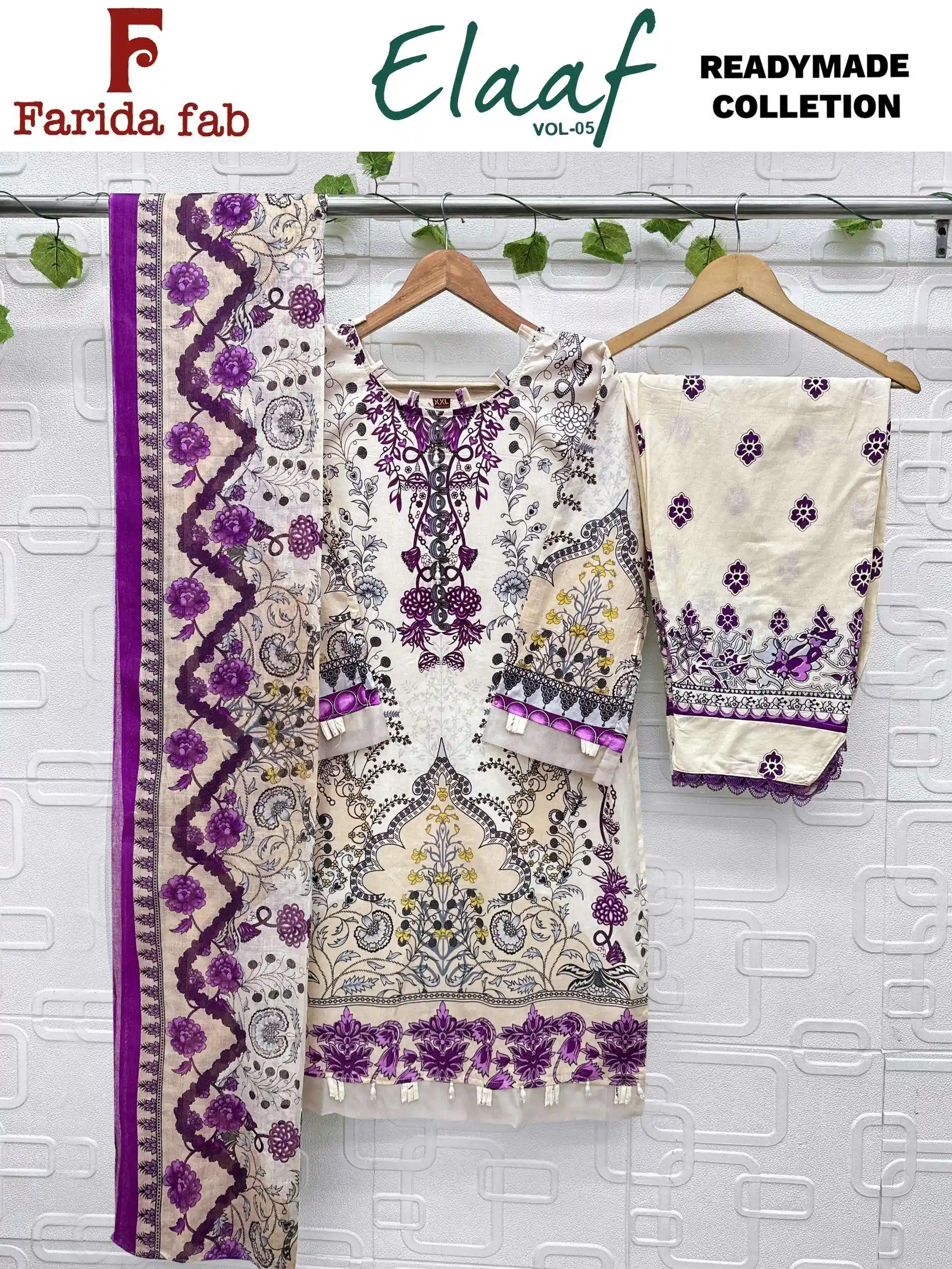 Elaaf Vol 5 Ready Made Collection - Readymade Dress