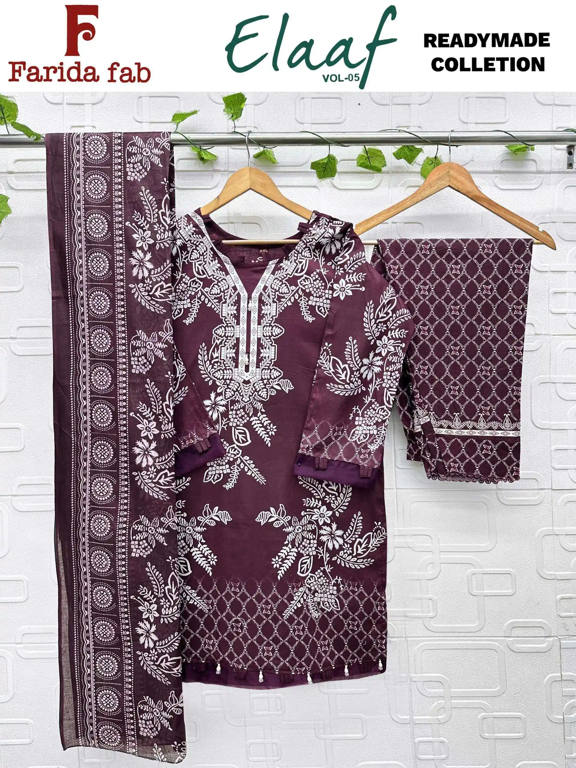 Elaaf Vol 5 Ready Made Collection - Readymade Dress