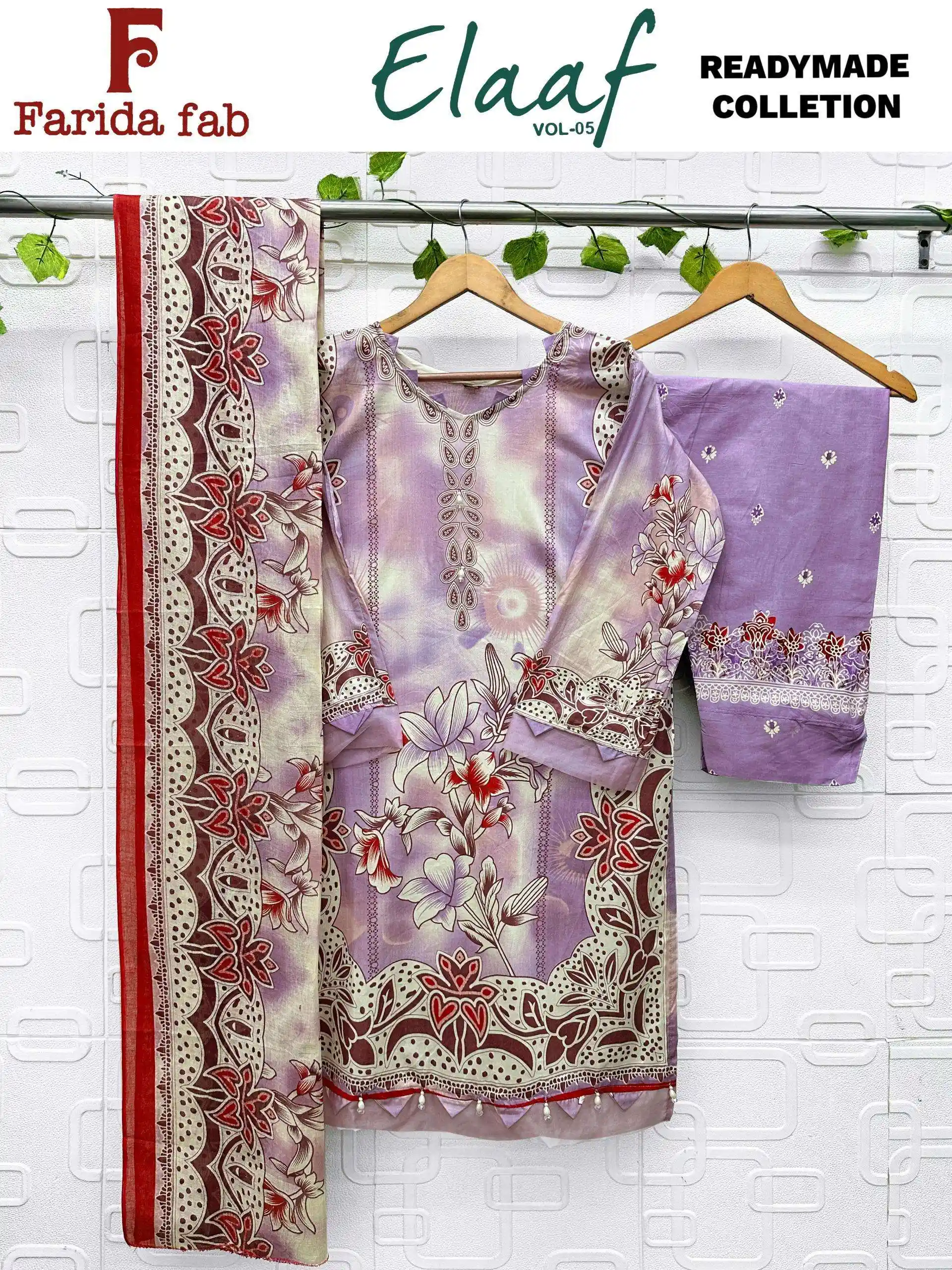Elaaf Vol 5 Ready Made Collection - Readymade Dress