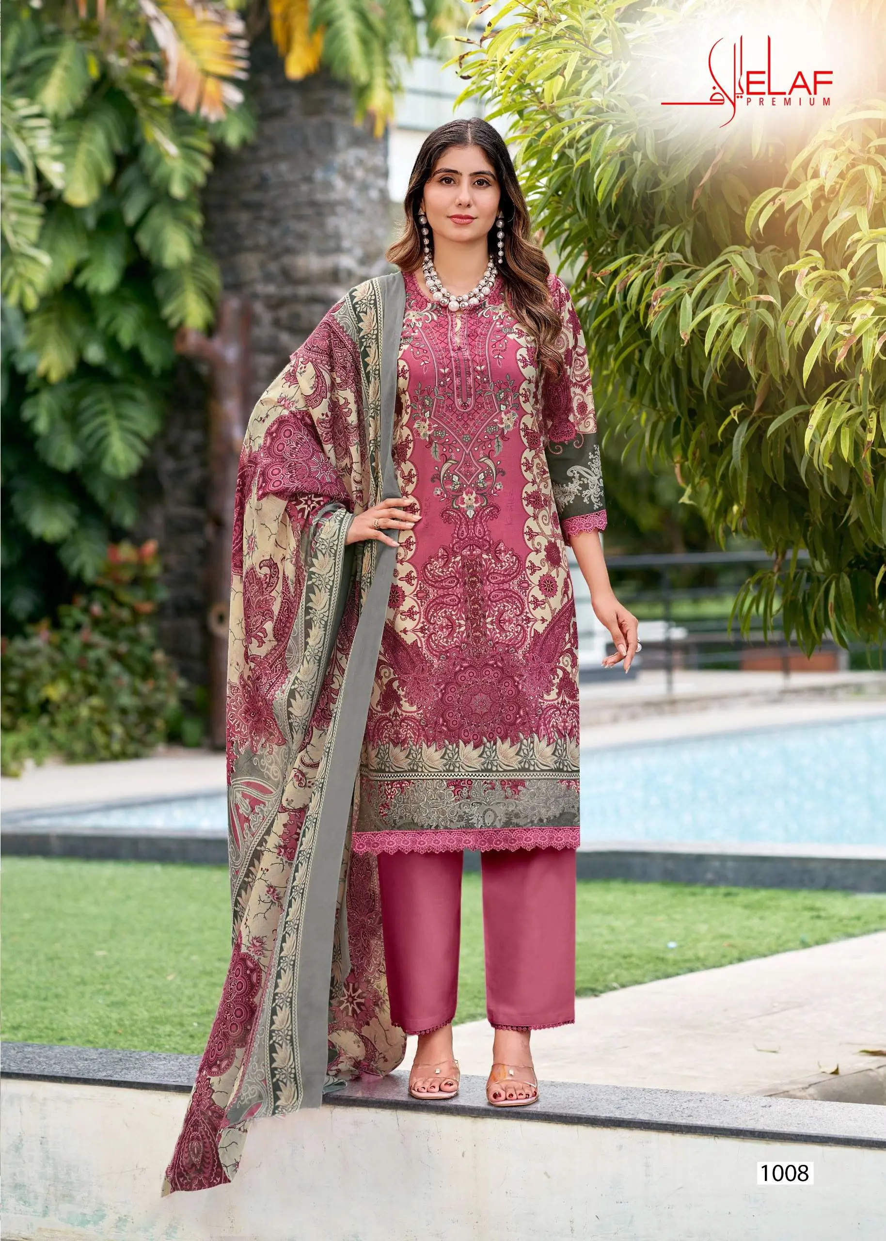 Falak International Elaf Premium Vol 1 Ready Made Collection - Readymade Dress