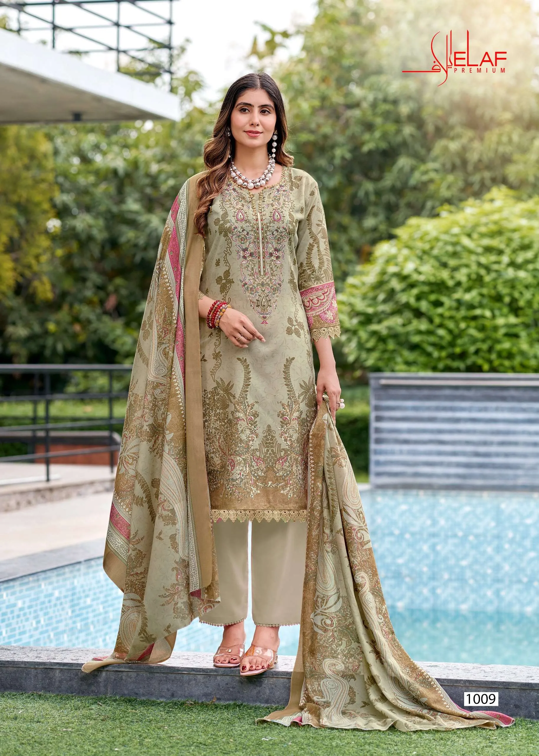 Falak International Elaf Premium Vol 1 Ready Made Collection - Readymade Dress