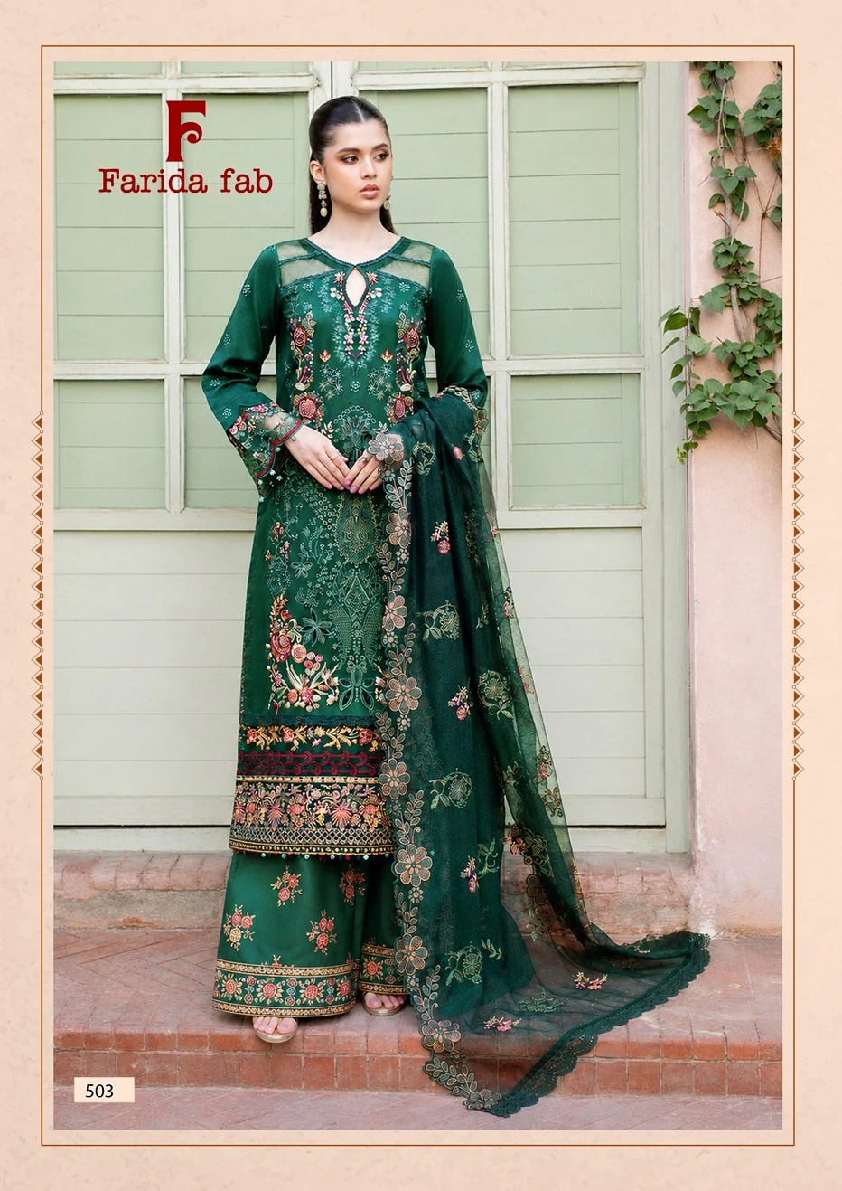 Farida Fab Elaaf Vol 5 - Readymade Dress
