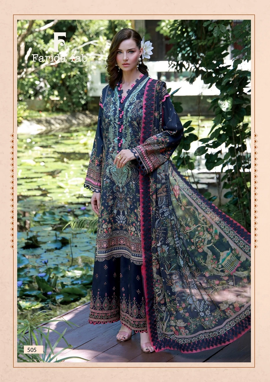 Farida Fab Elaaf Vol 5 - Readymade Dress