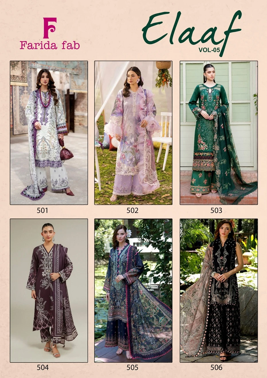 Farida Fab Elaaf Vol 5 - Readymade Dress
