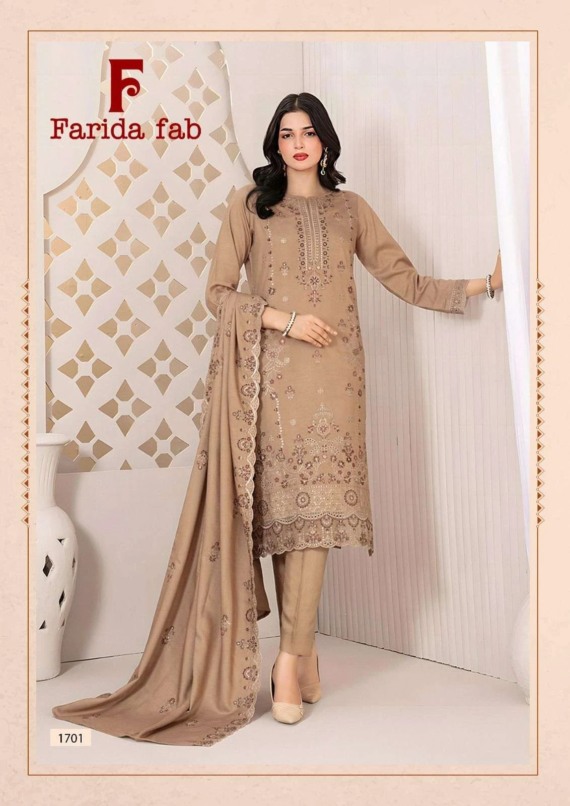Farida Fab Ellija B Vol 17 - Readymade Dress