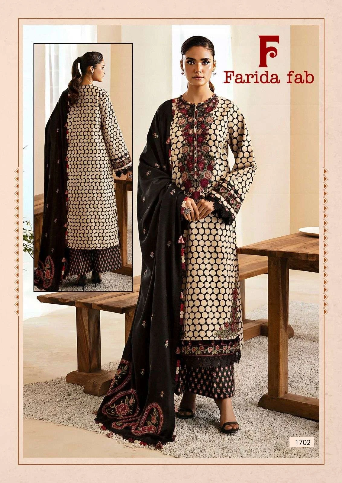Farida Fab Ellija B Vol 17 - Readymade Dress