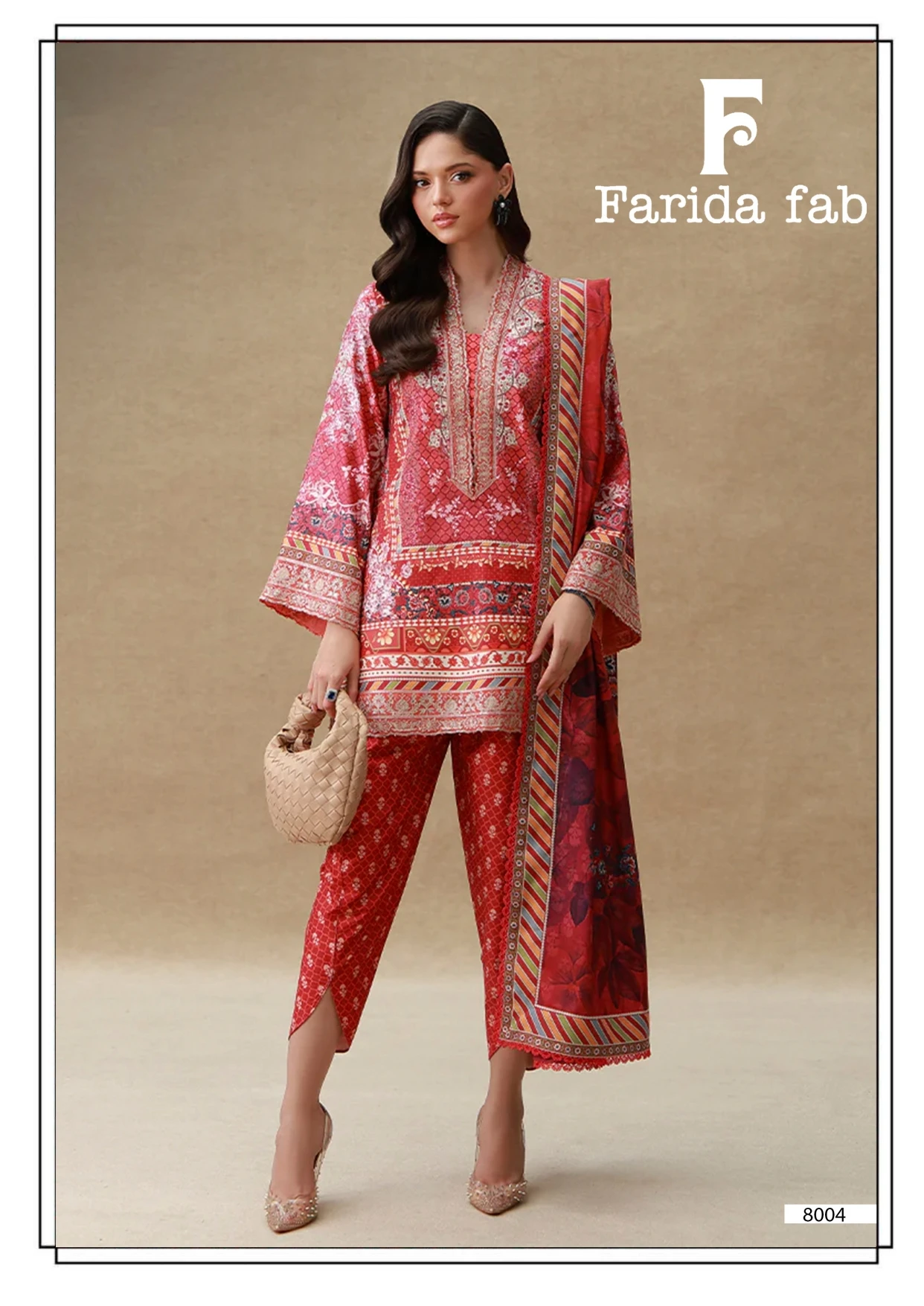 Farida Ramsha Vol 8 - Readymade Dress