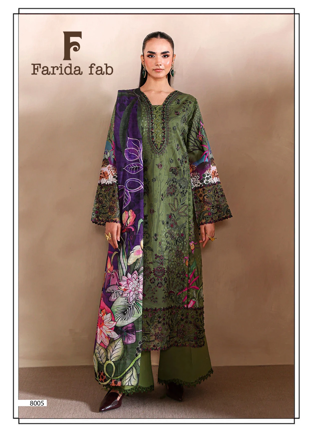 Farida Ramsha Vol 8 - Readymade Dress