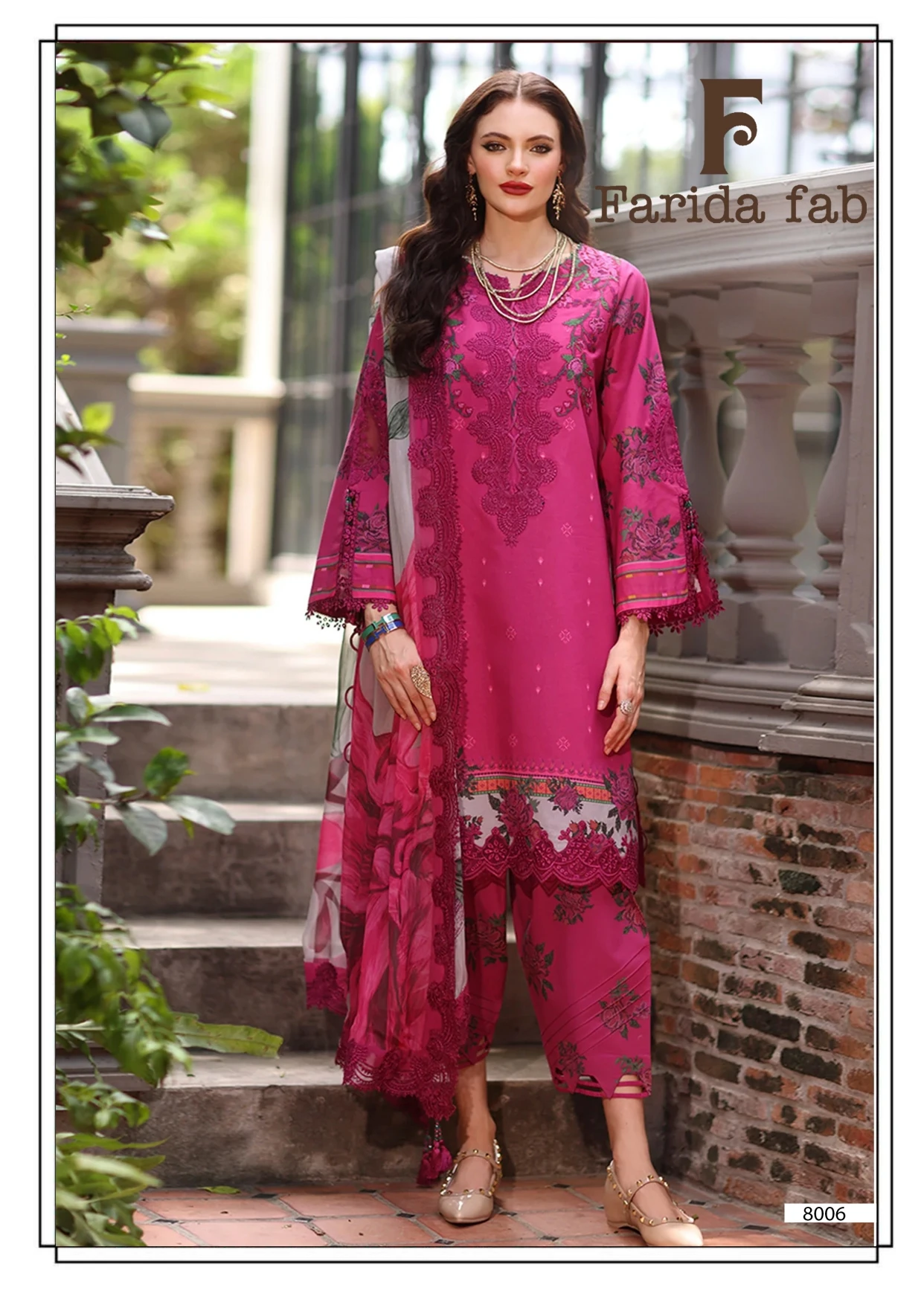Farida Ramsha Vol 8 - Readymade Dress