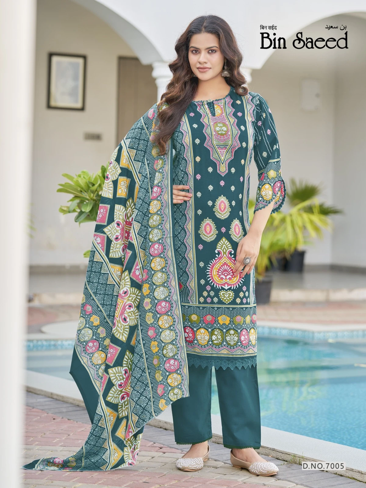 Ganesha Bin Saeed Vol 7 Karachi Dress Material