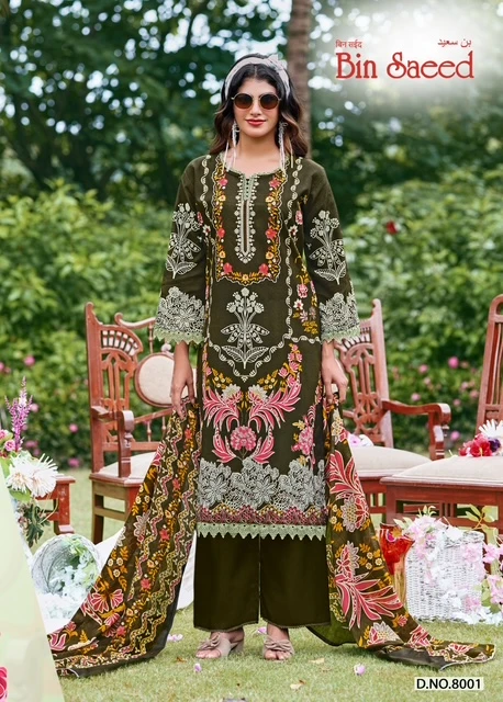 Ganesha Binsaeed Vol 8 - Readymade Dress
