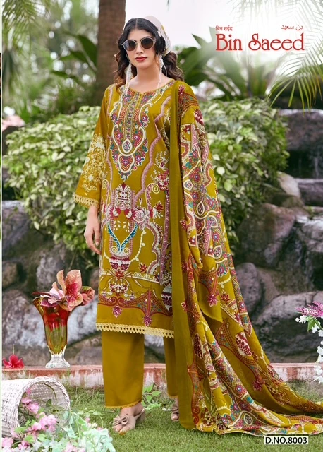 Ganesha Binsaeed Vol 8 - Readymade Dress