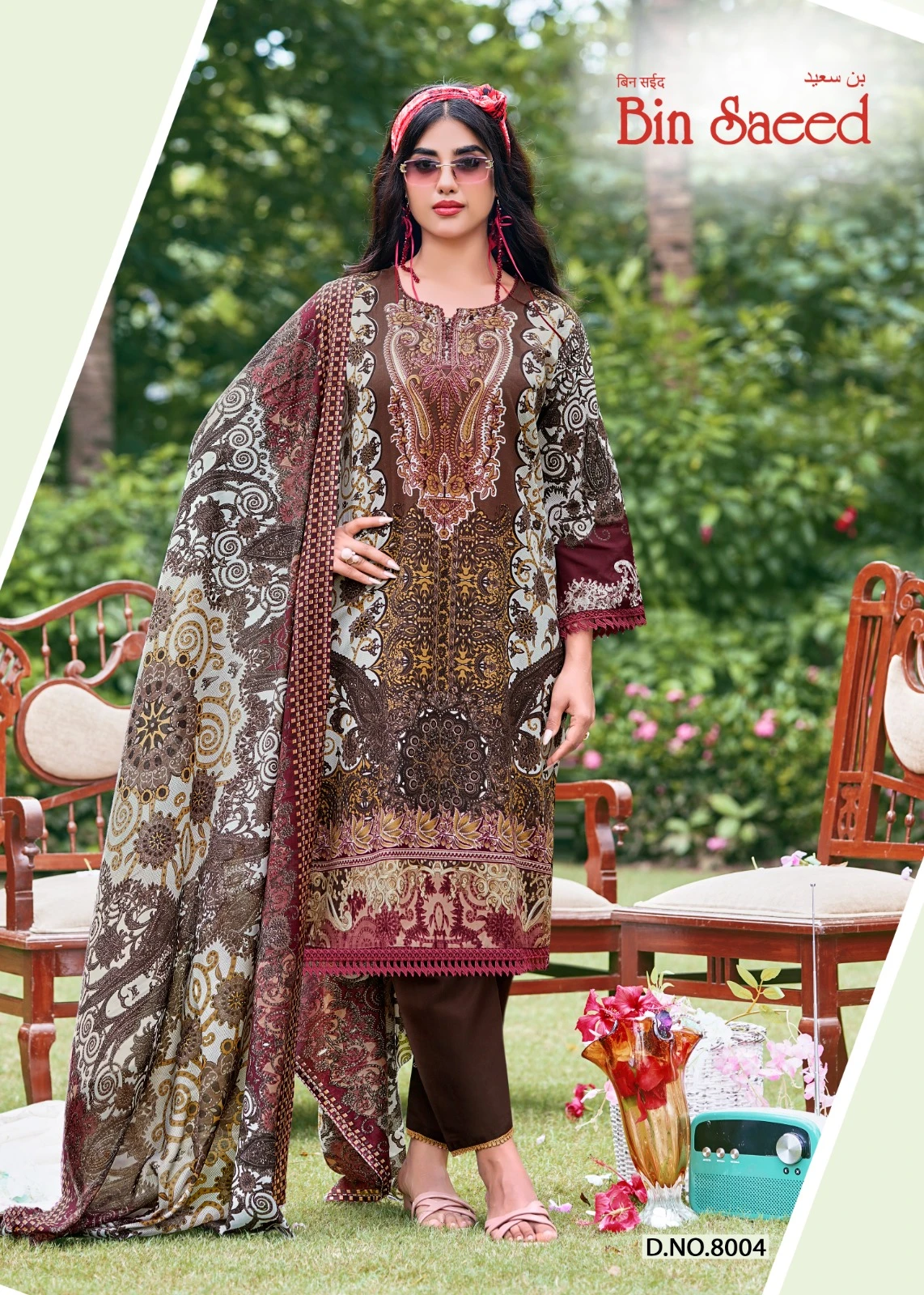 Ganesha Binsaeed Vol 8 - Readymade Dress