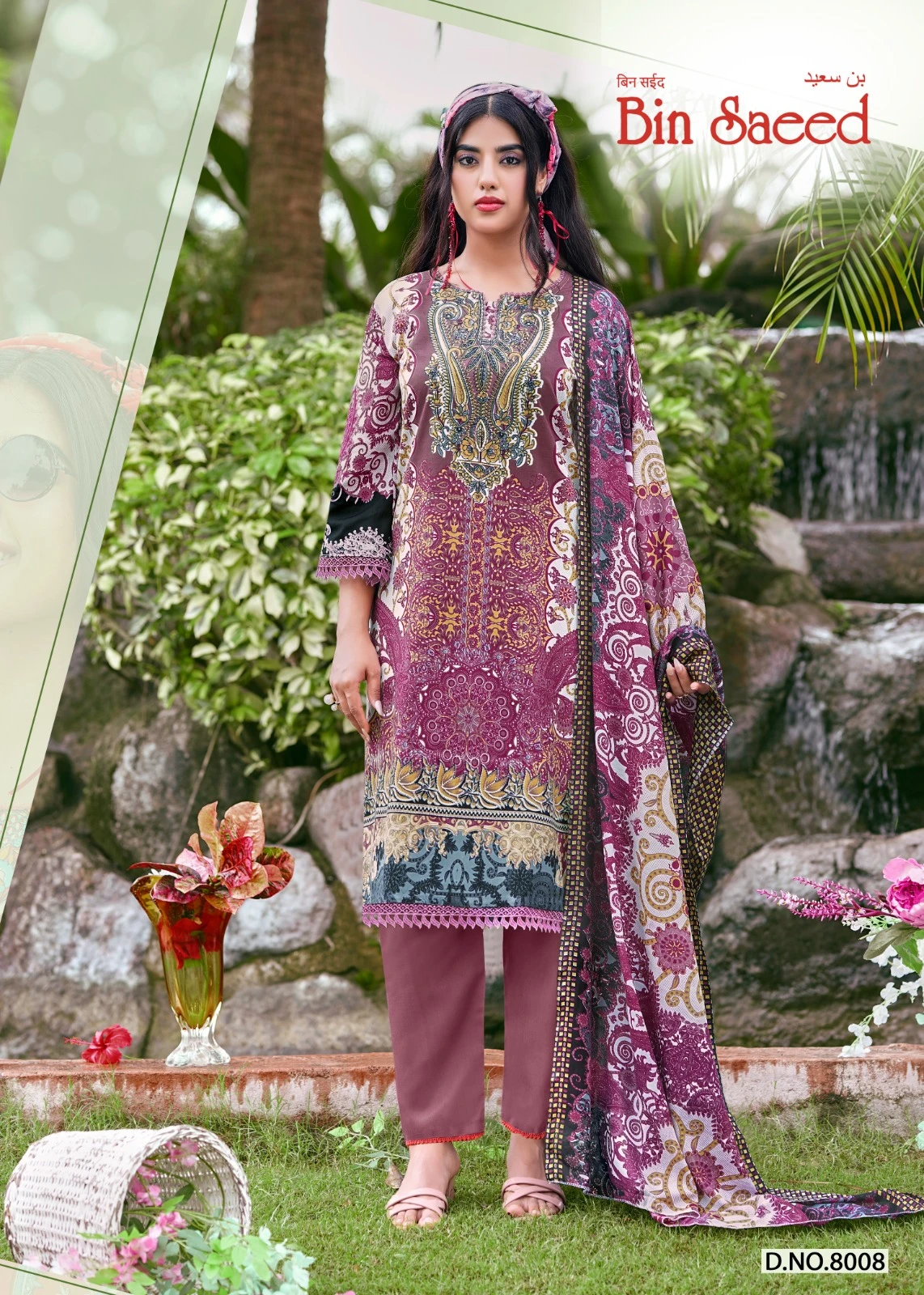Ganesha Binsaeed Vol 8 - Readymade Dress