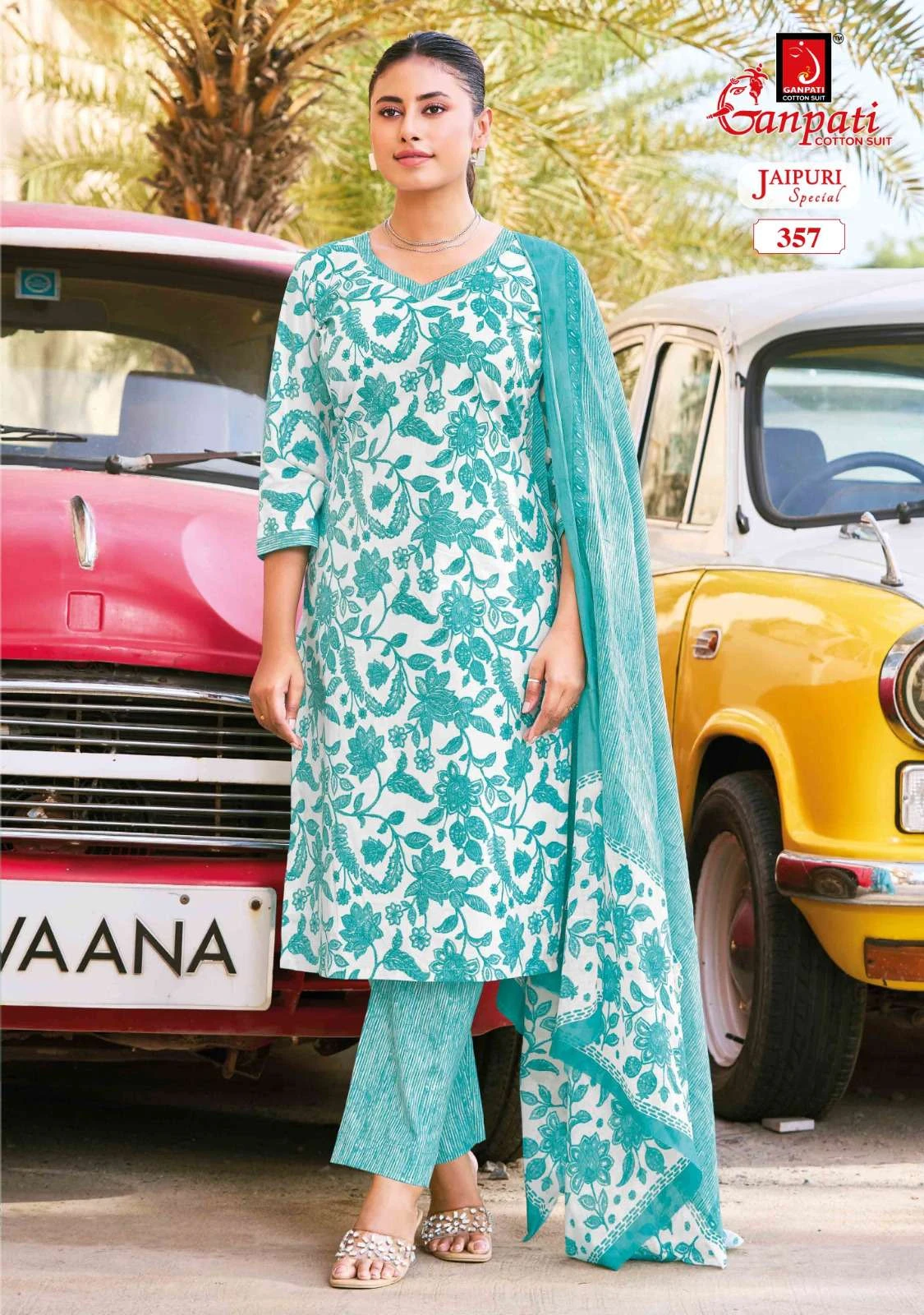 Ganpati Jaipuri Vol 18 - Readymade Dress